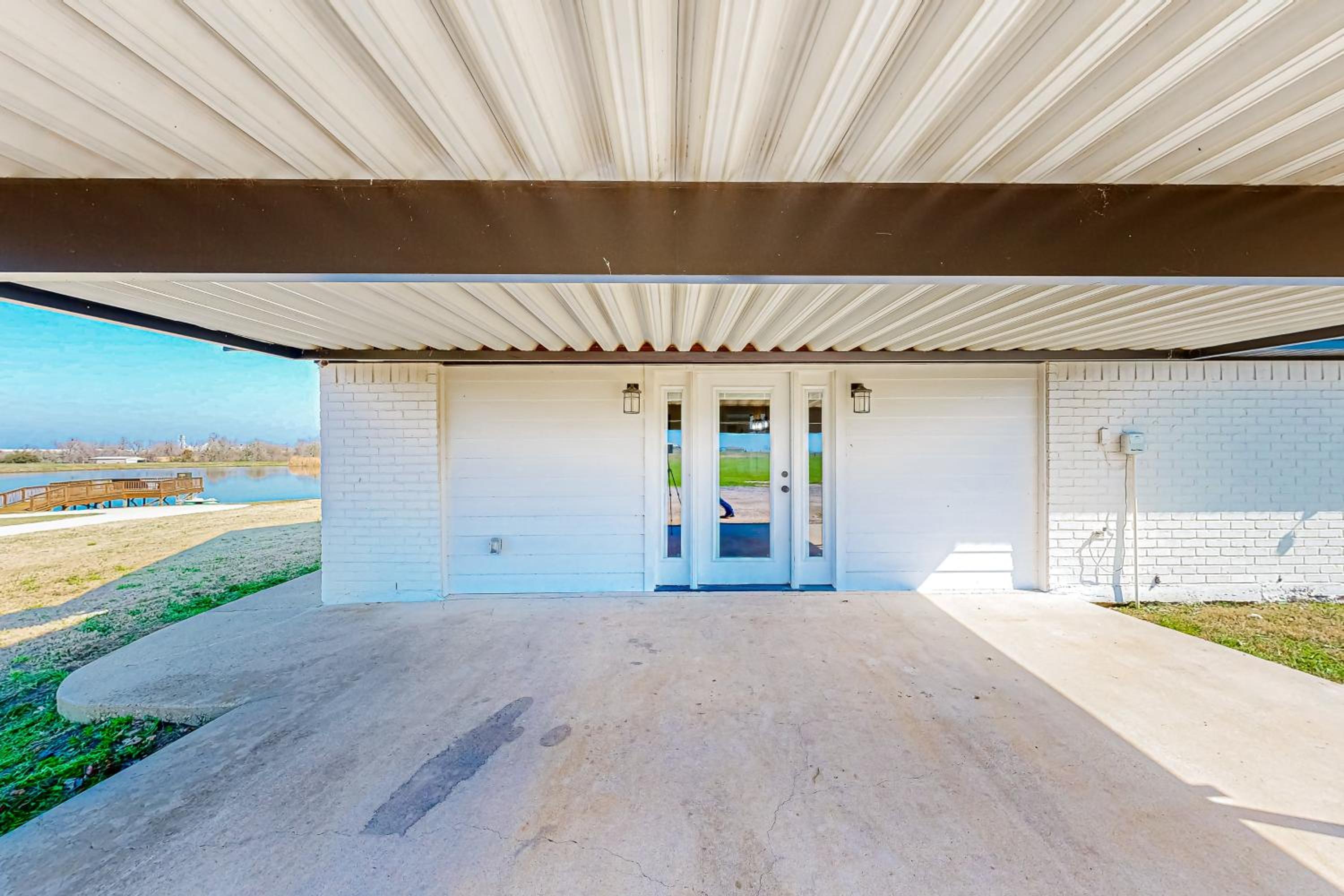 Dog-Friendly Cameron Home with Pond and Poolside Patio