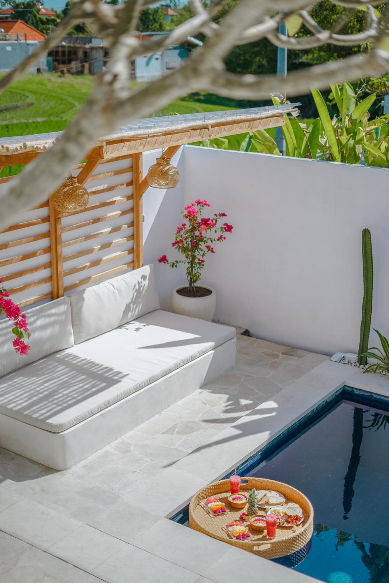 Villa PACA - Rooftop, Outdoor Cinema & 2 Pools Overlooking Rice Fields view 5
