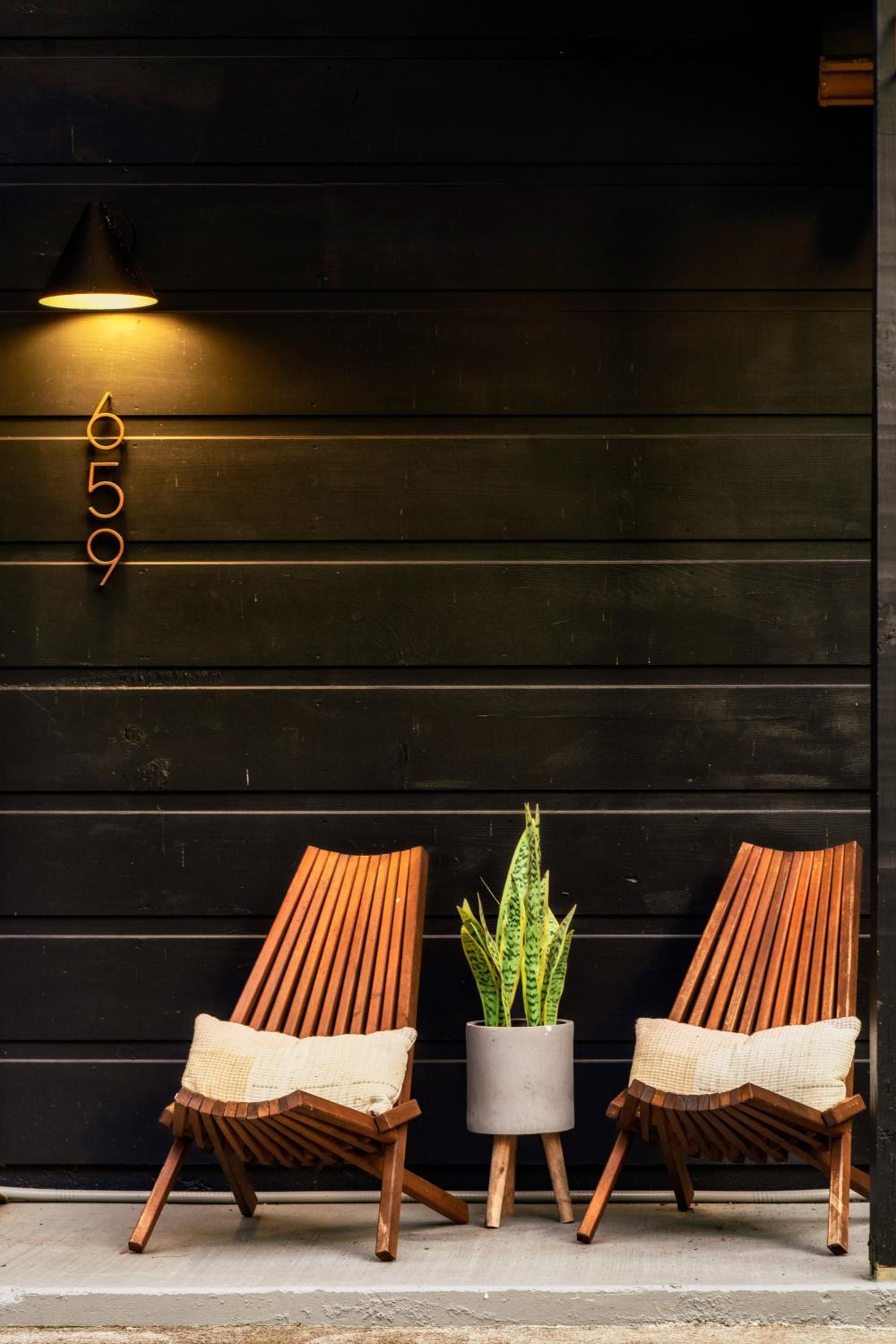 The Copper Bird Mid Century Hot tub Arcade Gameroom Rock Climbing wall