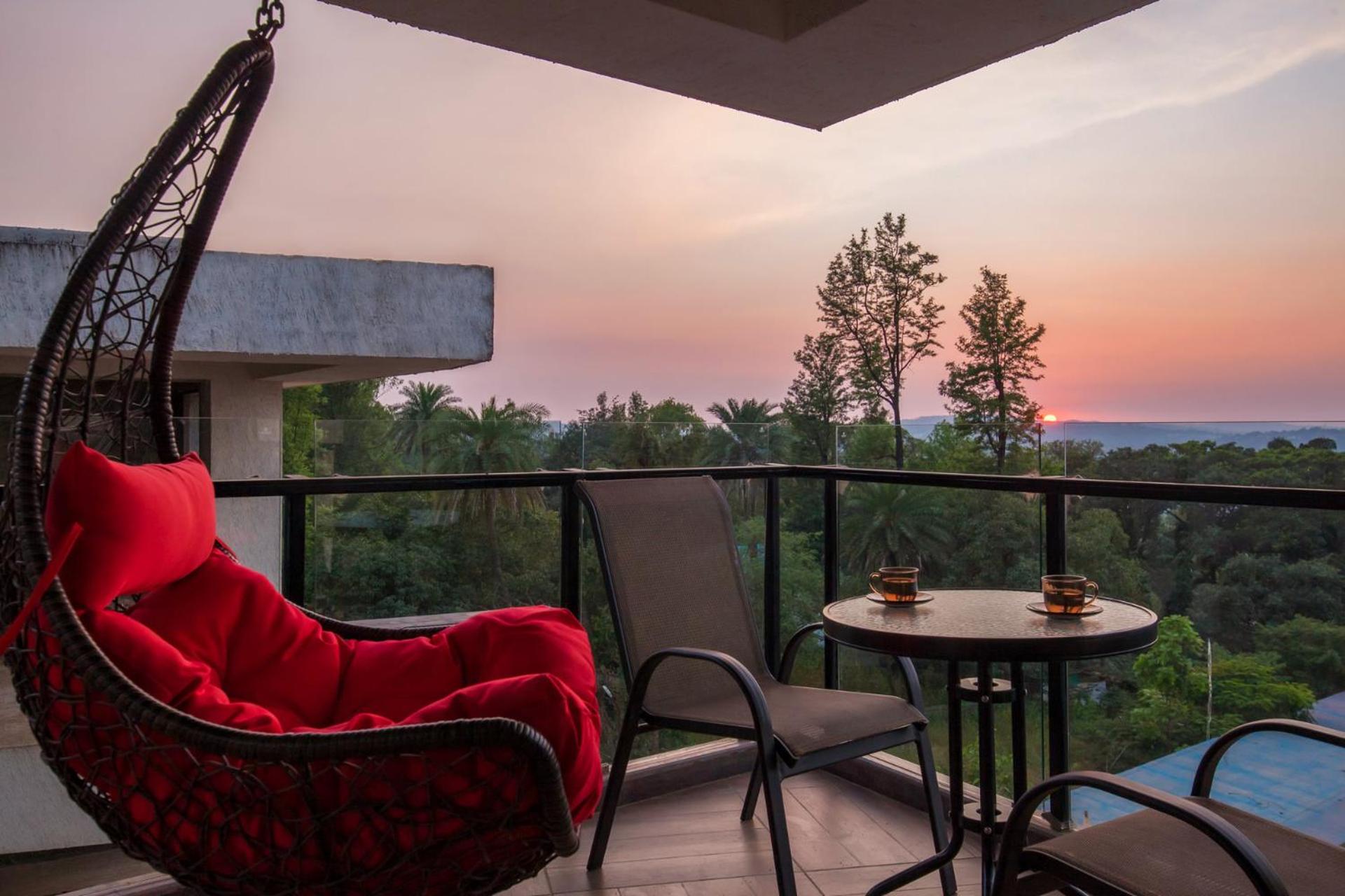 Grande Montana by StayVista - Luxurious Hillside Villa featuring Pool, Theater, and Games Room view 4