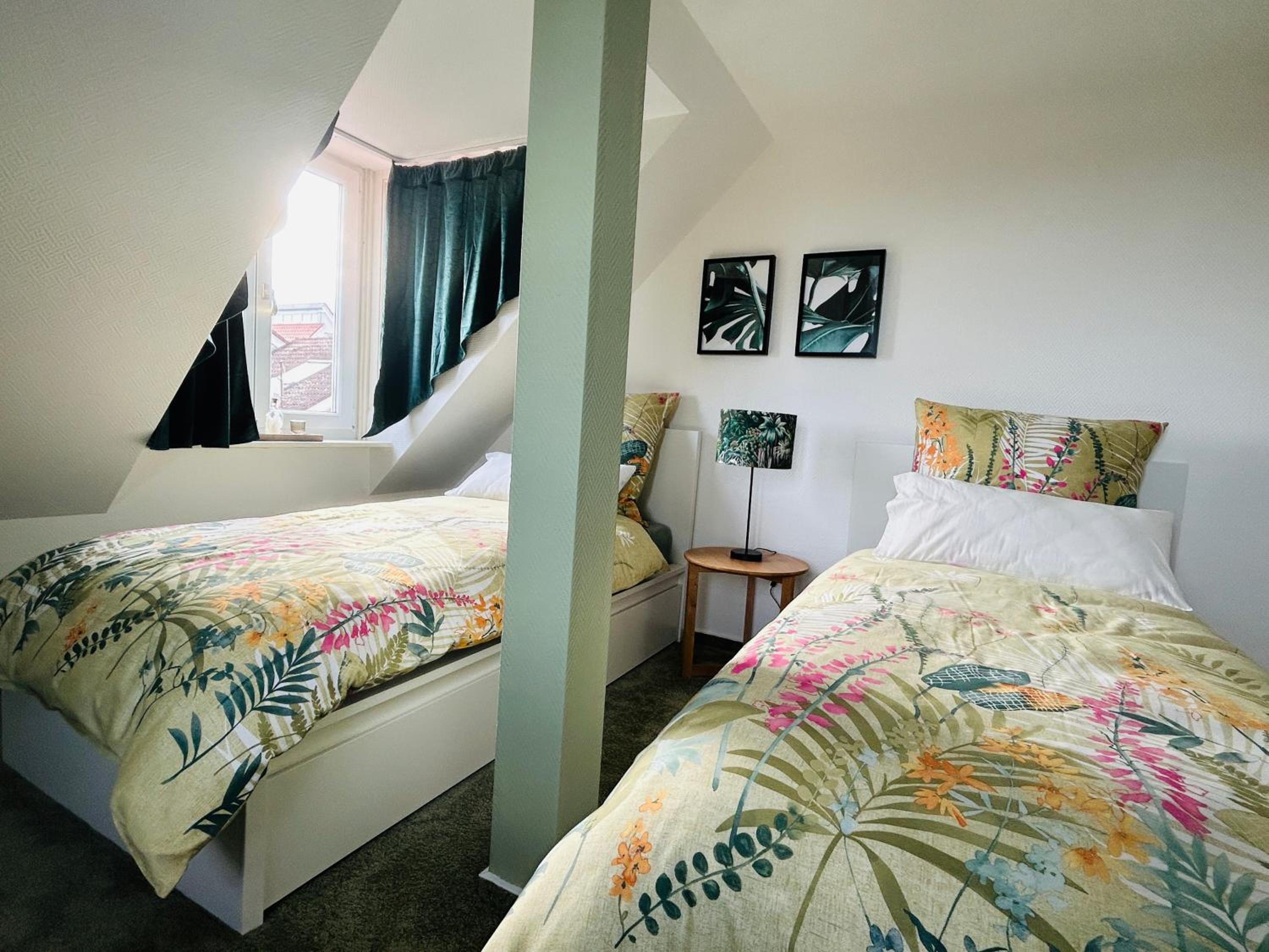 Ferien mit 7 Personen! 3 Schlafzimmer, 2 Bäder, Sauna und Schlossblick - Haustiere willkommen!