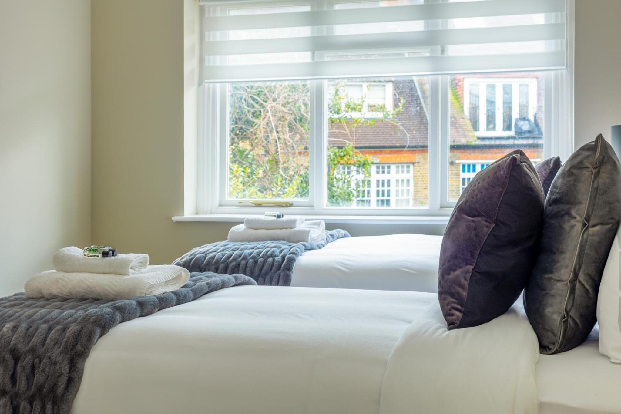 Lovely 2BR in peaceful Hampstead, NW London