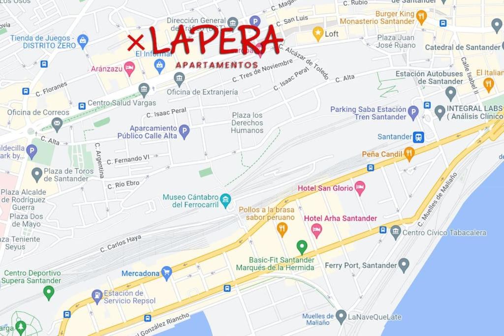 Alojamientos Turísticos con terraza en Santander LaPera