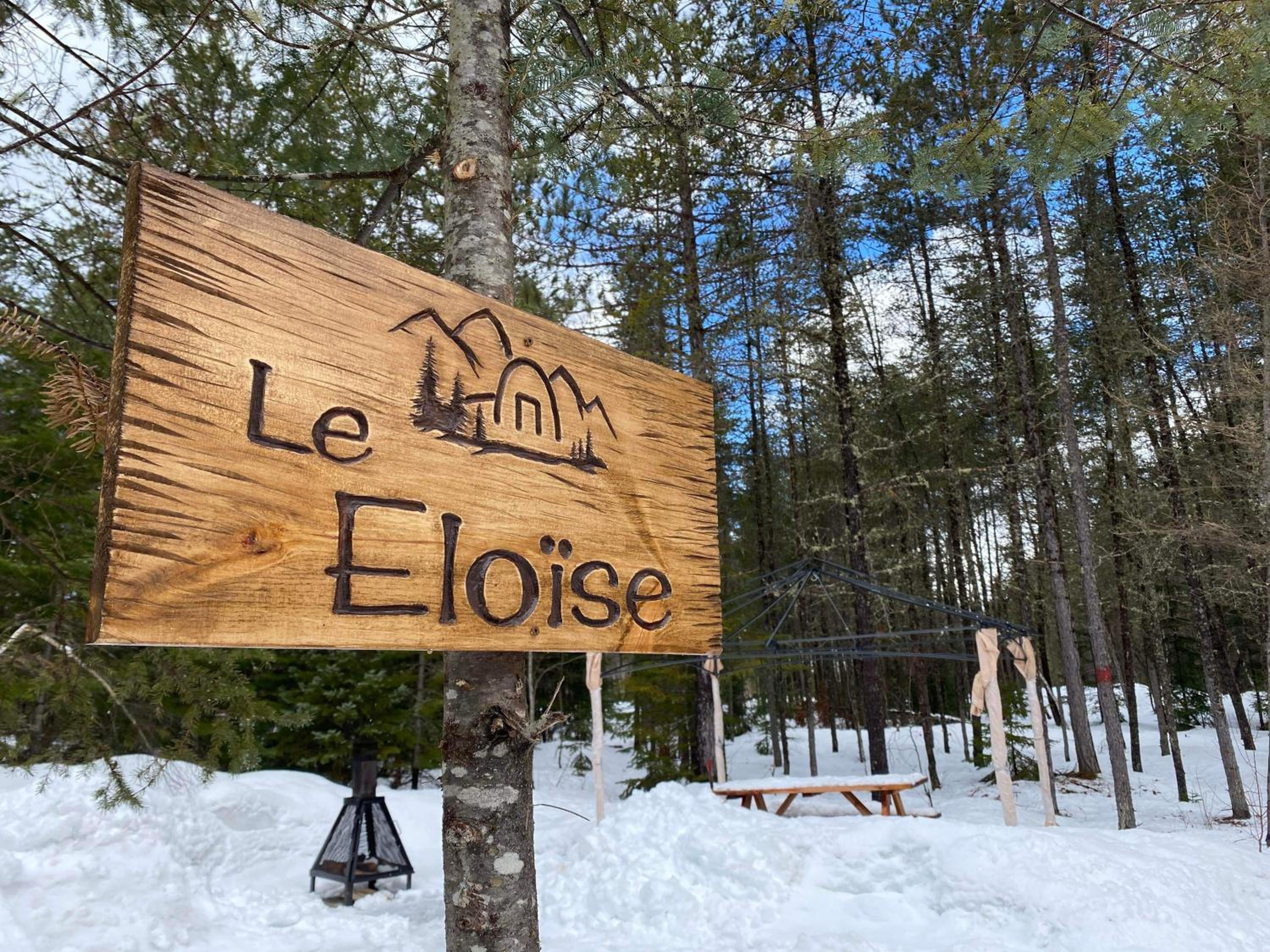 Chalet Éloise à louer avec spa Mauricie