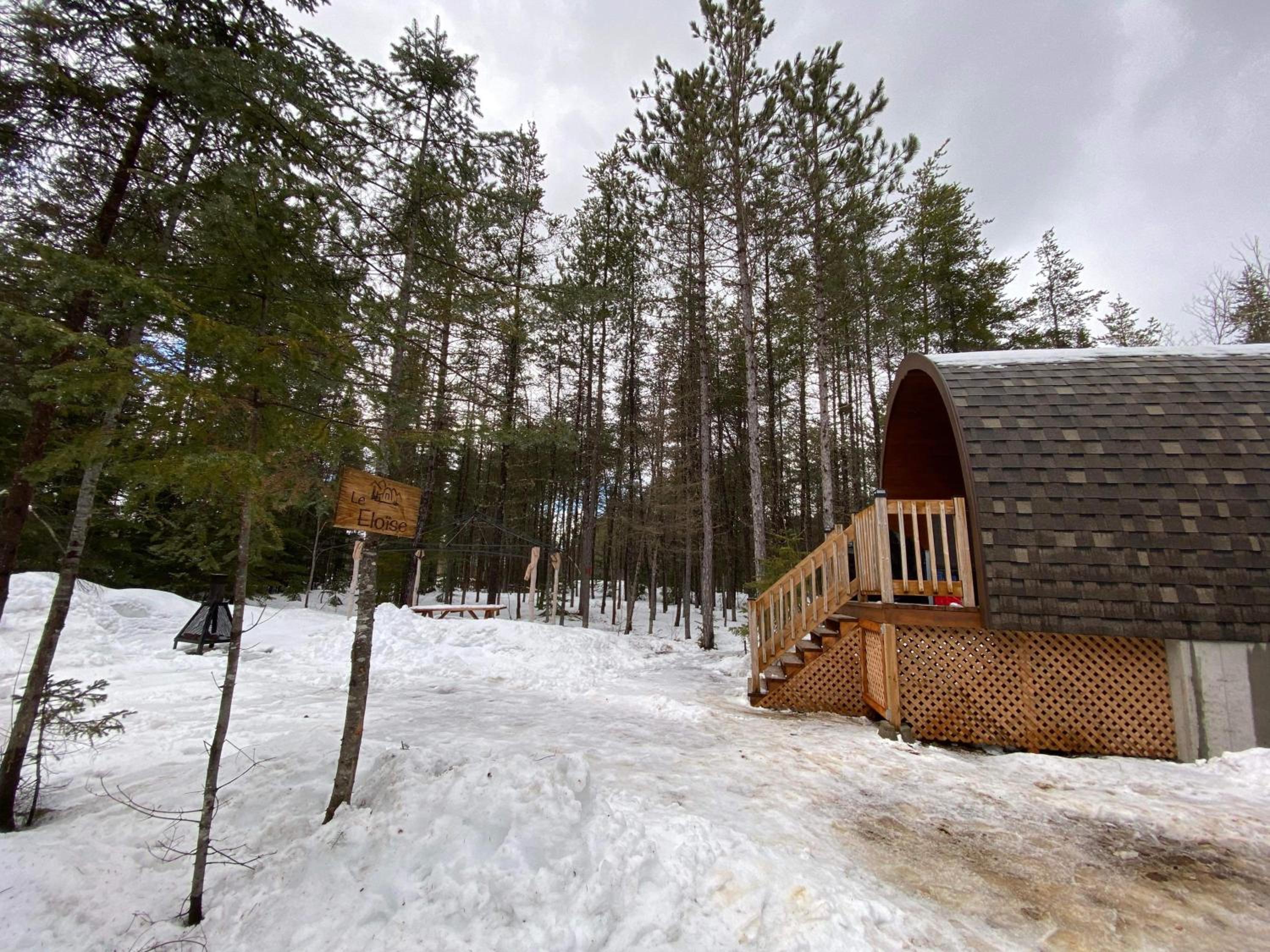 Chalet Éloise à louer avec spa Mauricie
