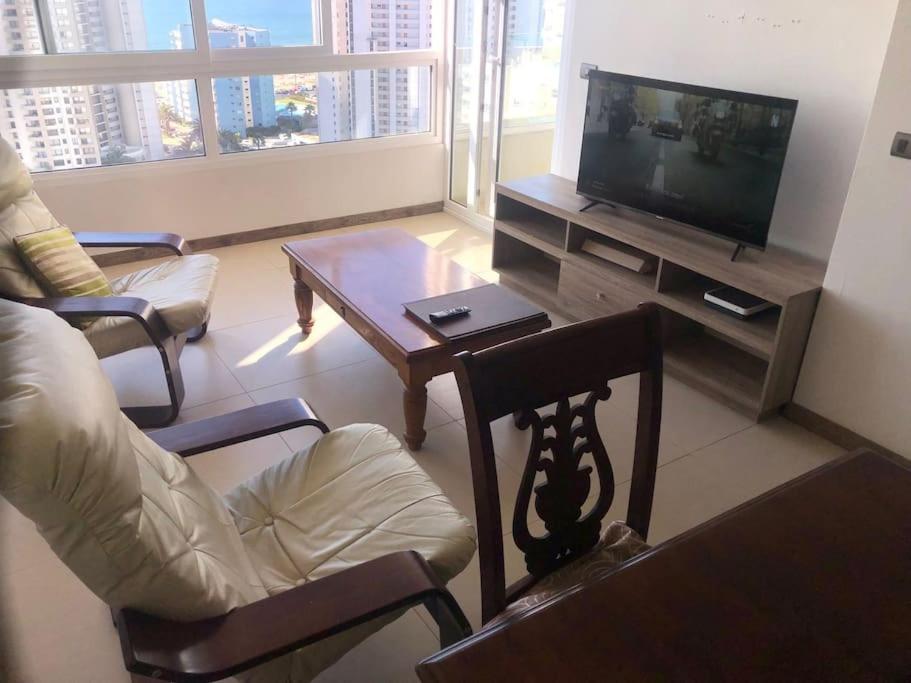 Espectacular depto 3d2b frente casino playa y mar
