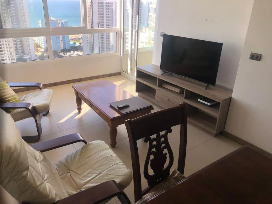 Espectacular depto 3d2b frente casino playa y mar