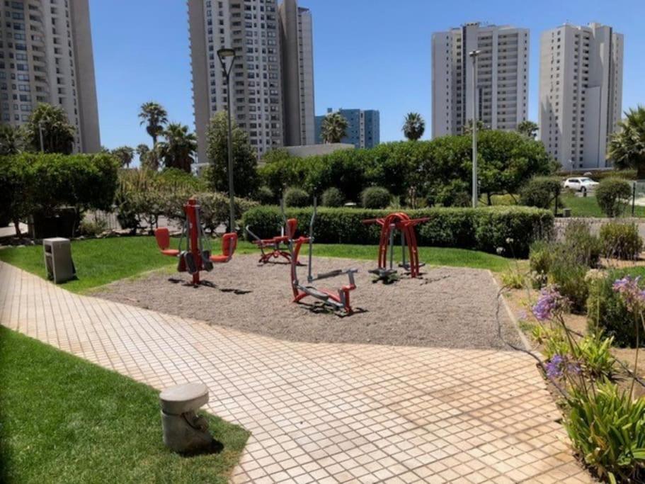 Espectacular depto 3d2b frente casino playa y mar