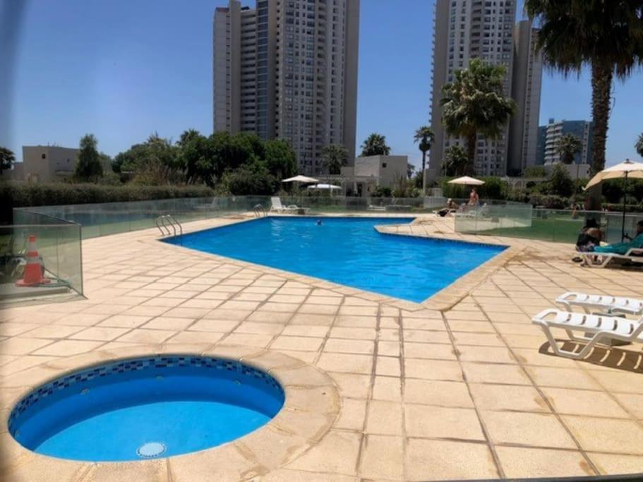 Espectacular depto 3d2b frente casino playa y mar