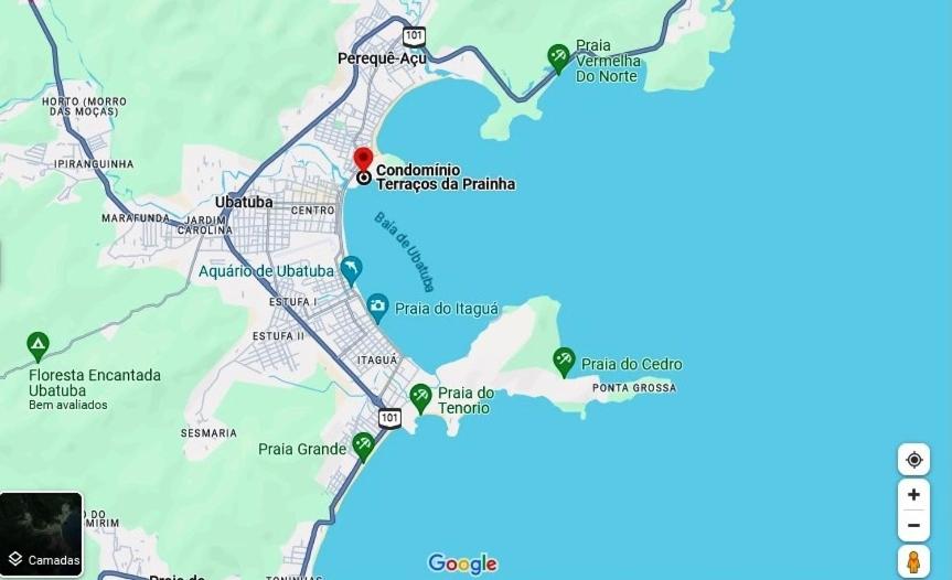 Apartamento Ubatuba Vista para o Mar