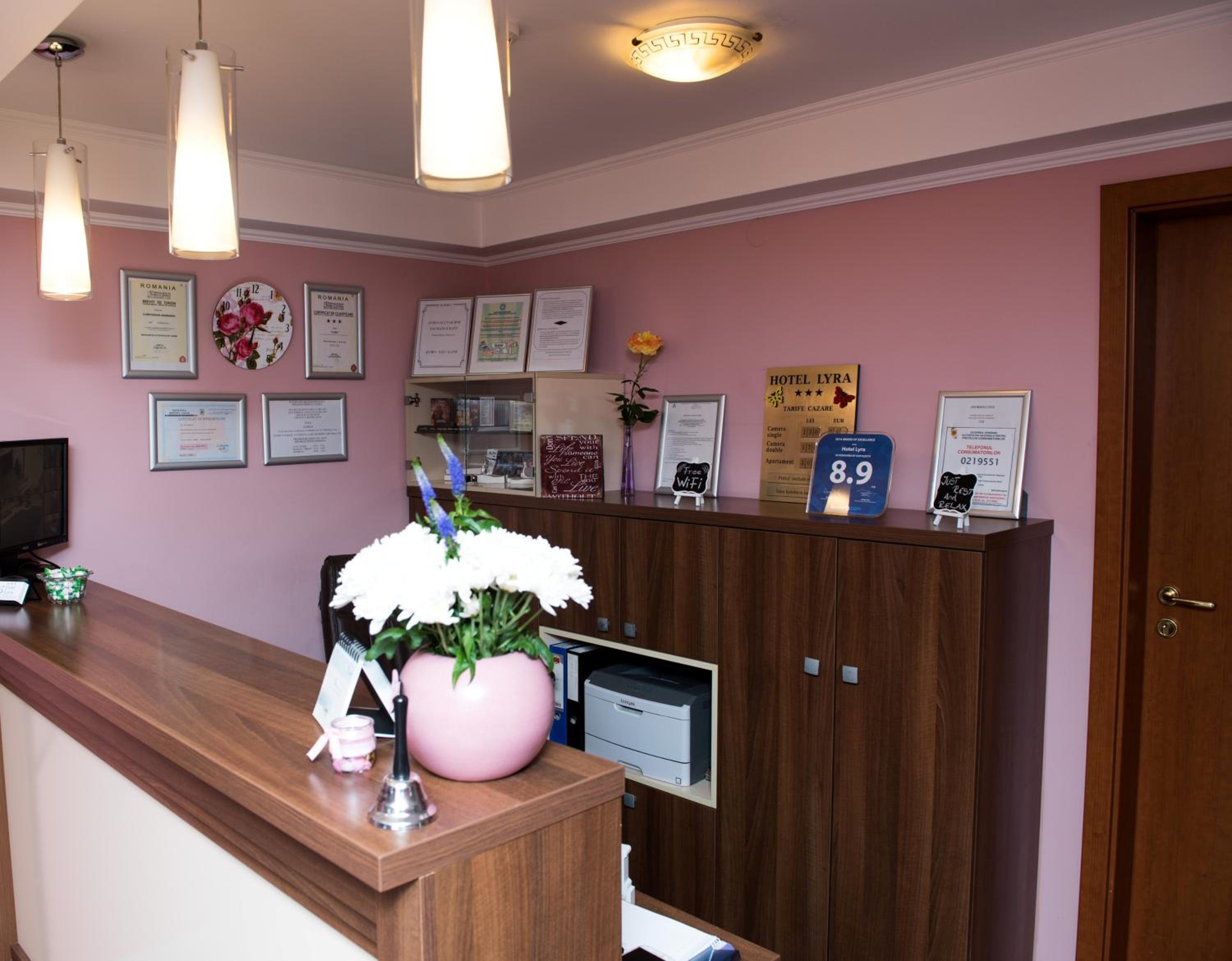 hotel reception