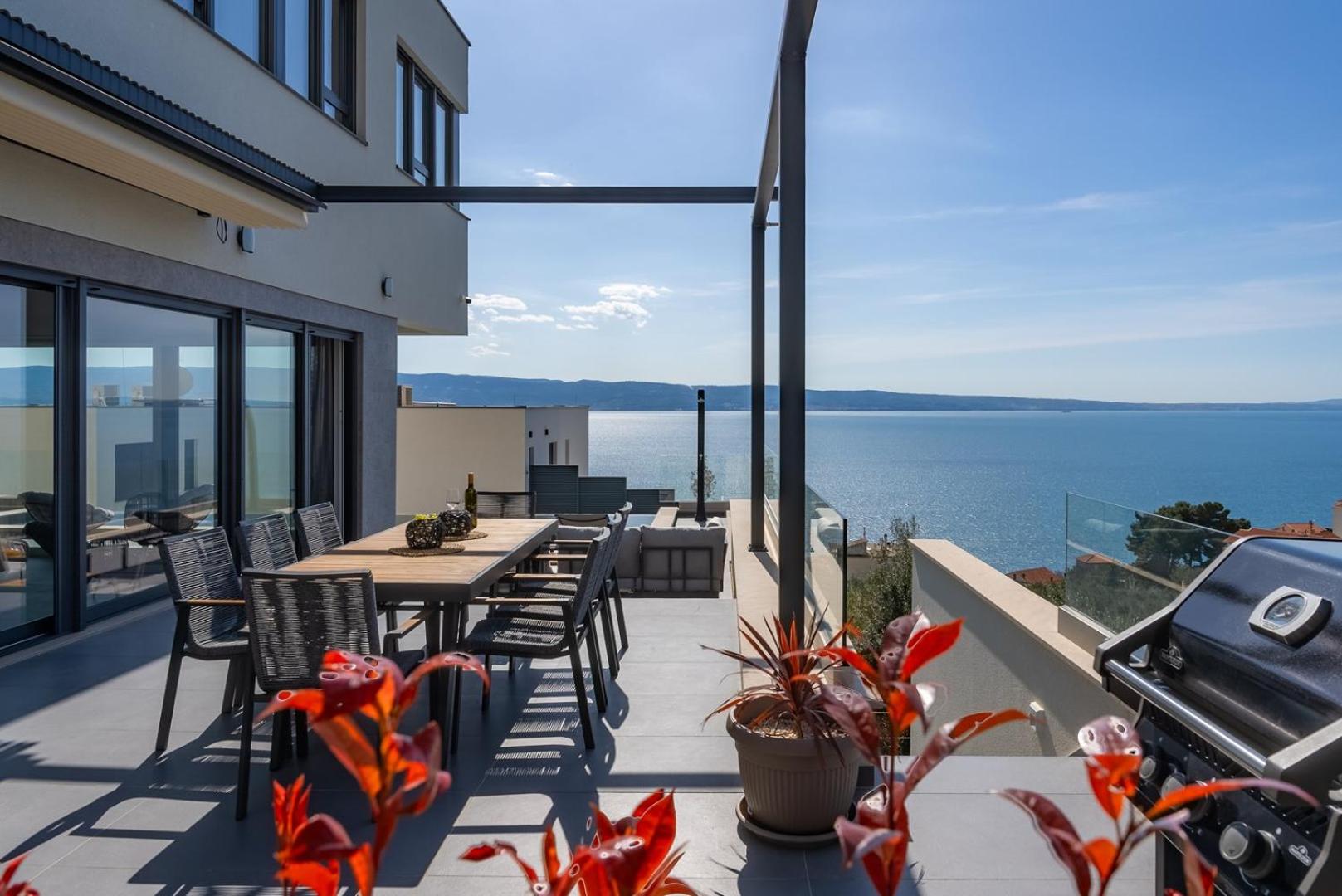 Villa Grey with 4 bedrooms, Heated pool, Sauna, Media room, Sea Views view 3