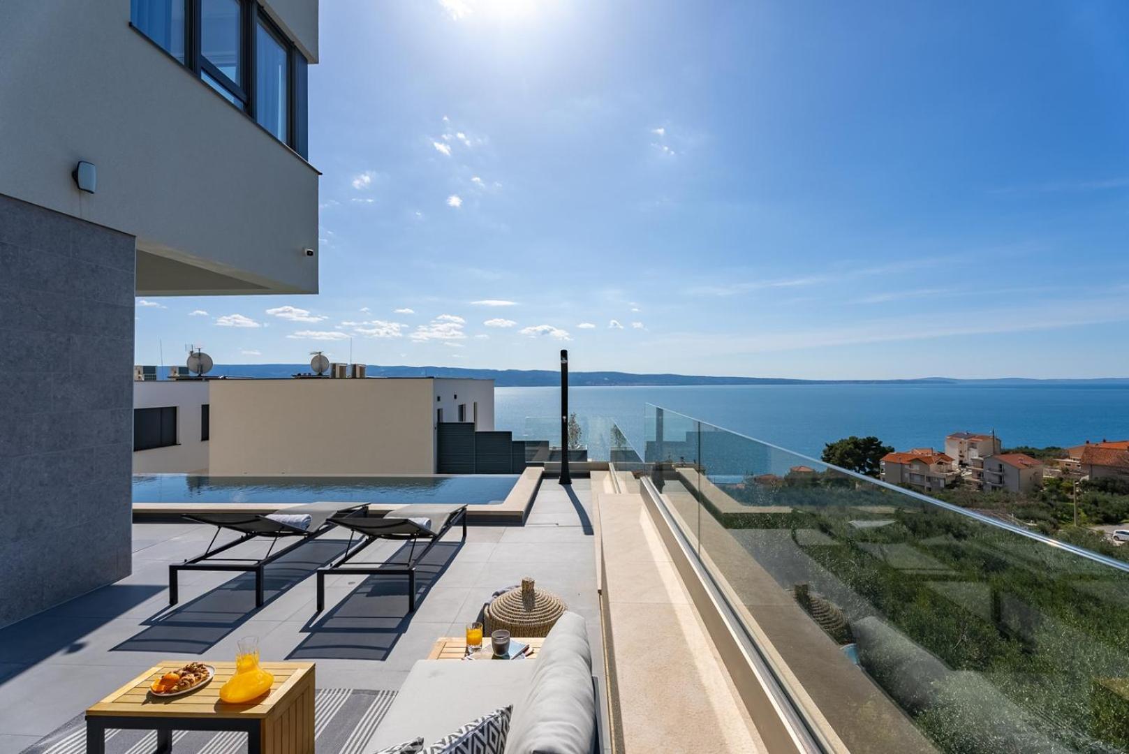 Villa Grey with 4 bedrooms, Heated pool, Sauna, Media room, Sea Views view 5