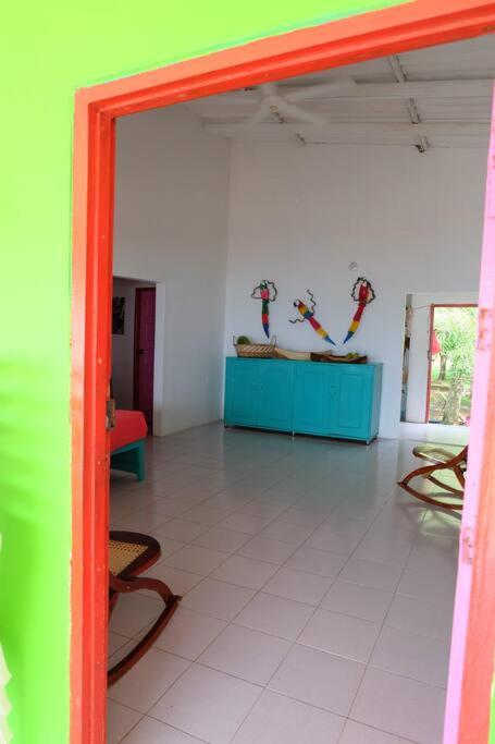 Cabaña en primera línea de playa en San Antero con Aire AC y 5 habitaciones