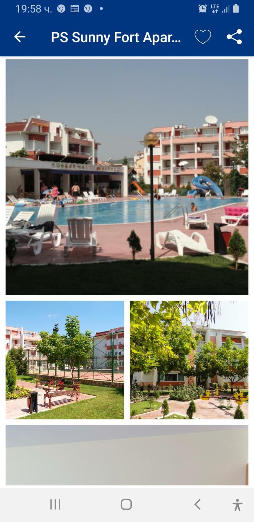 Sunny Fort apartments Sanny Beach Parking Free