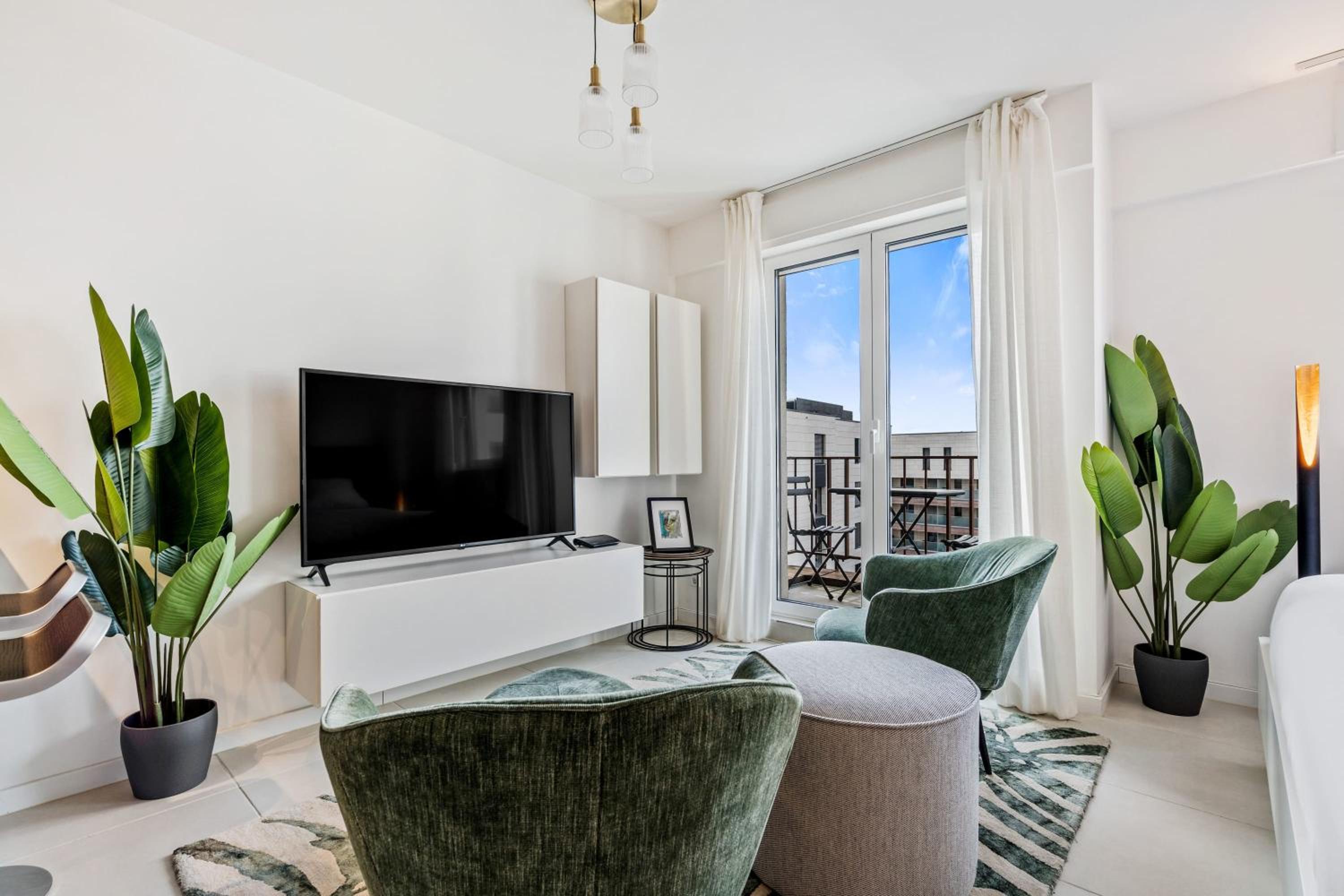 Modern Studio Near Parc de Merl & City Center view 2