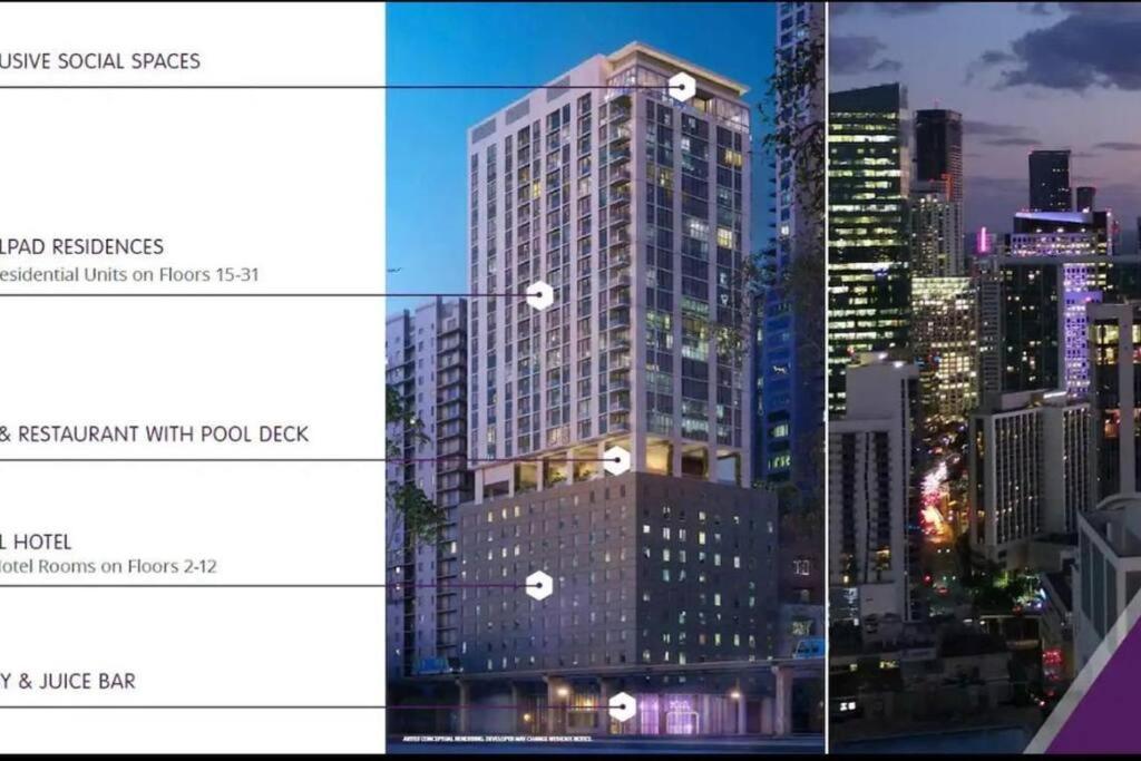 Downtown Miami Elegance. 17th Floor YotelPad