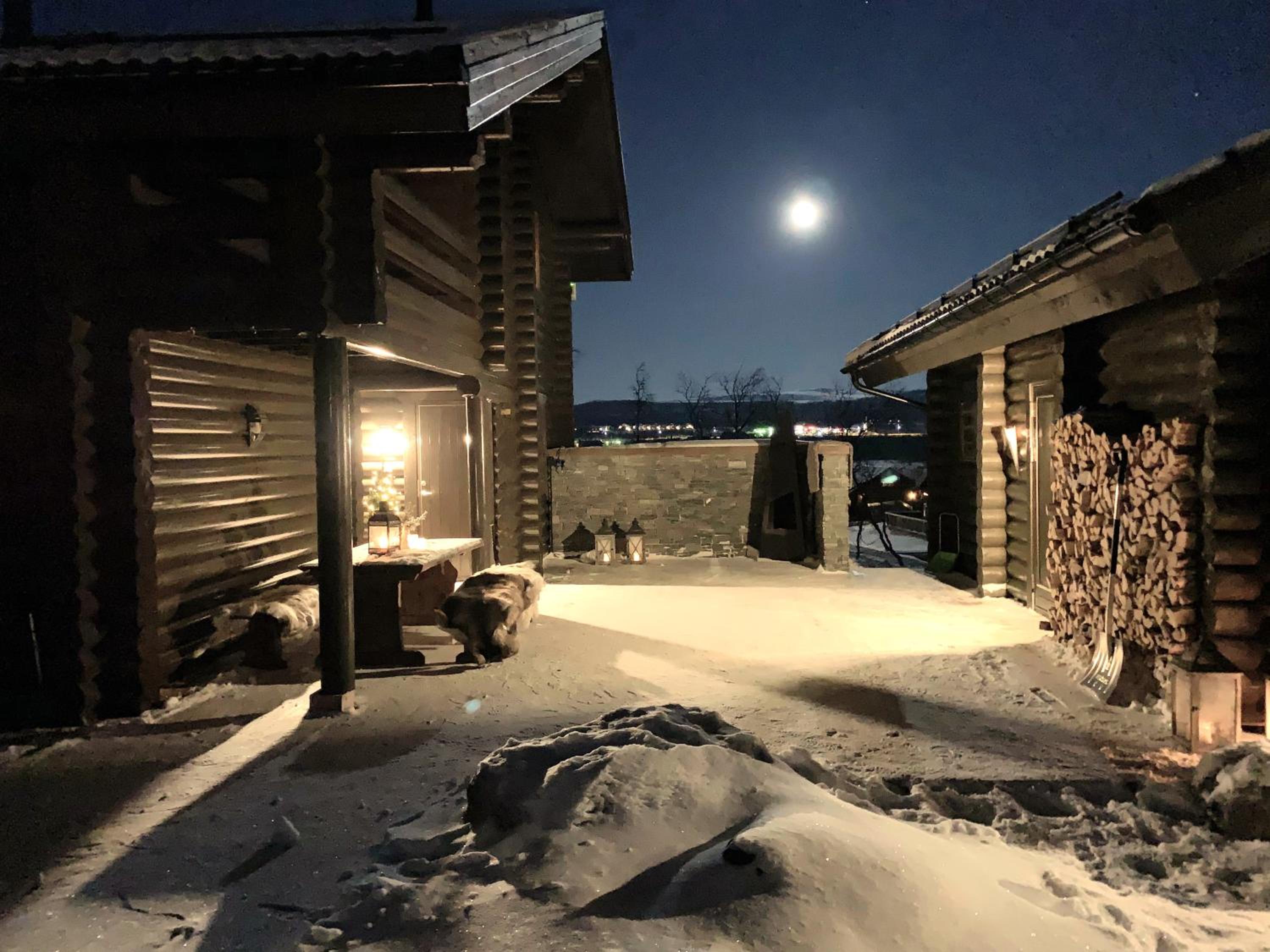 Timber lodge