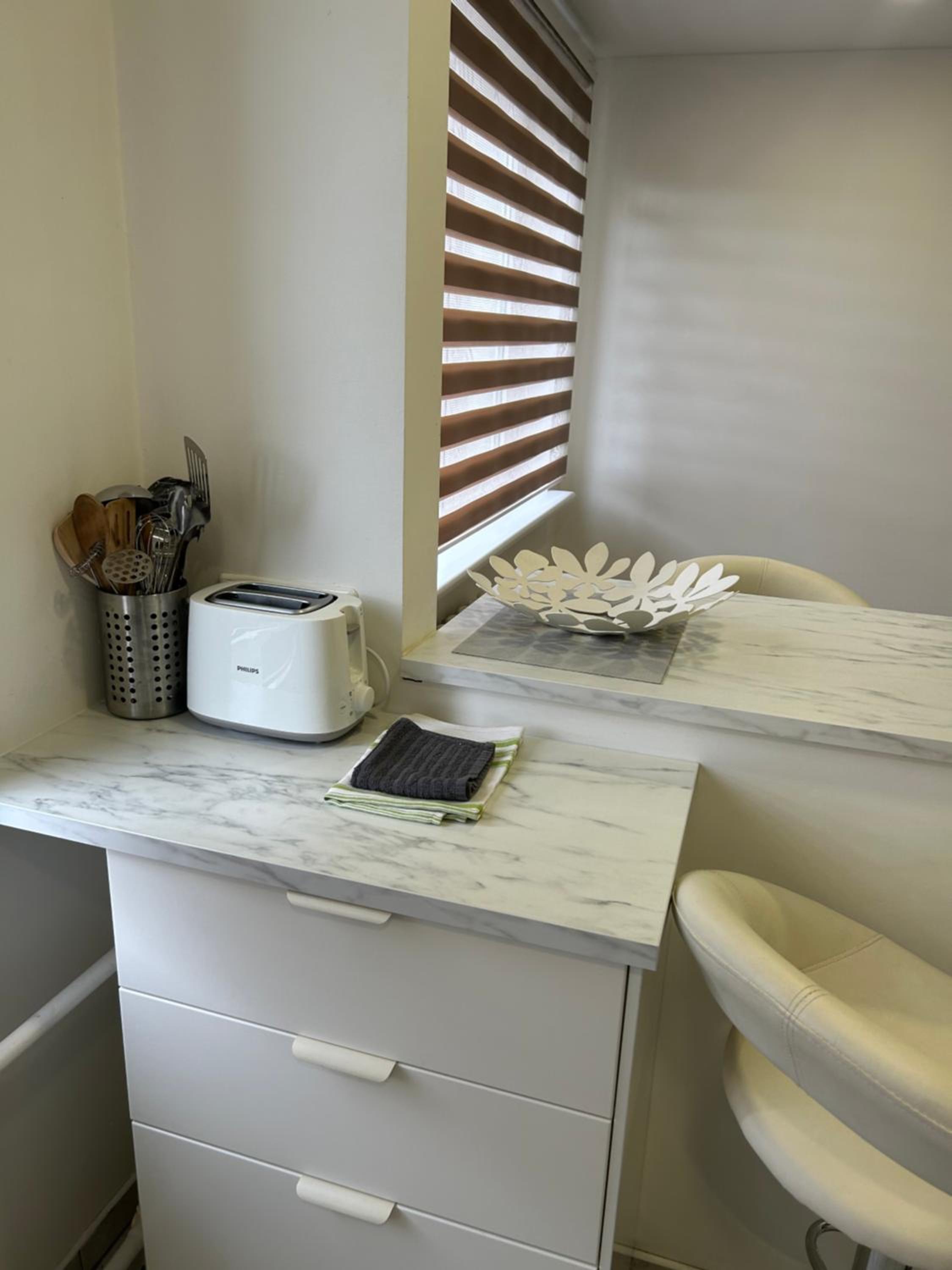 White apartment