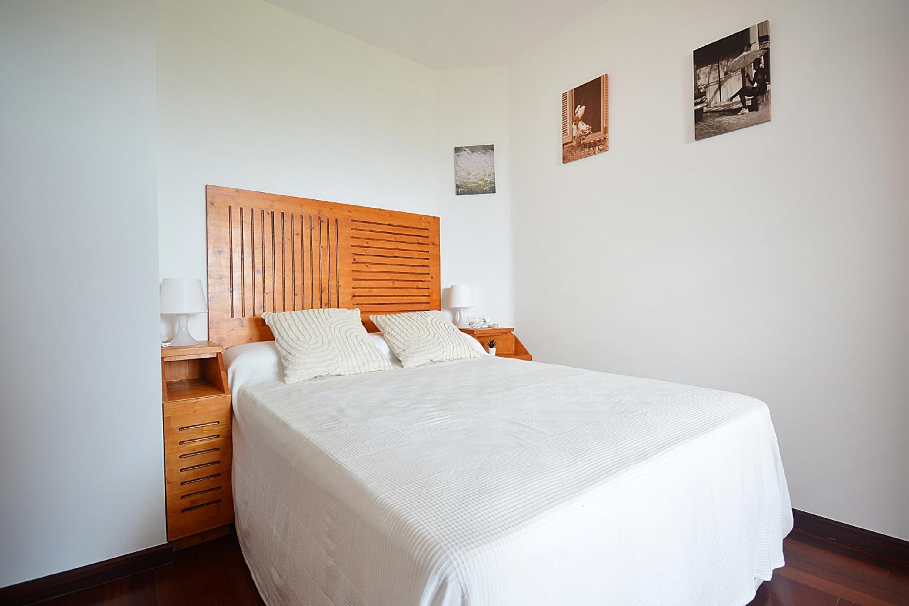 Apartamento con jardín en Playa de Corrubedo