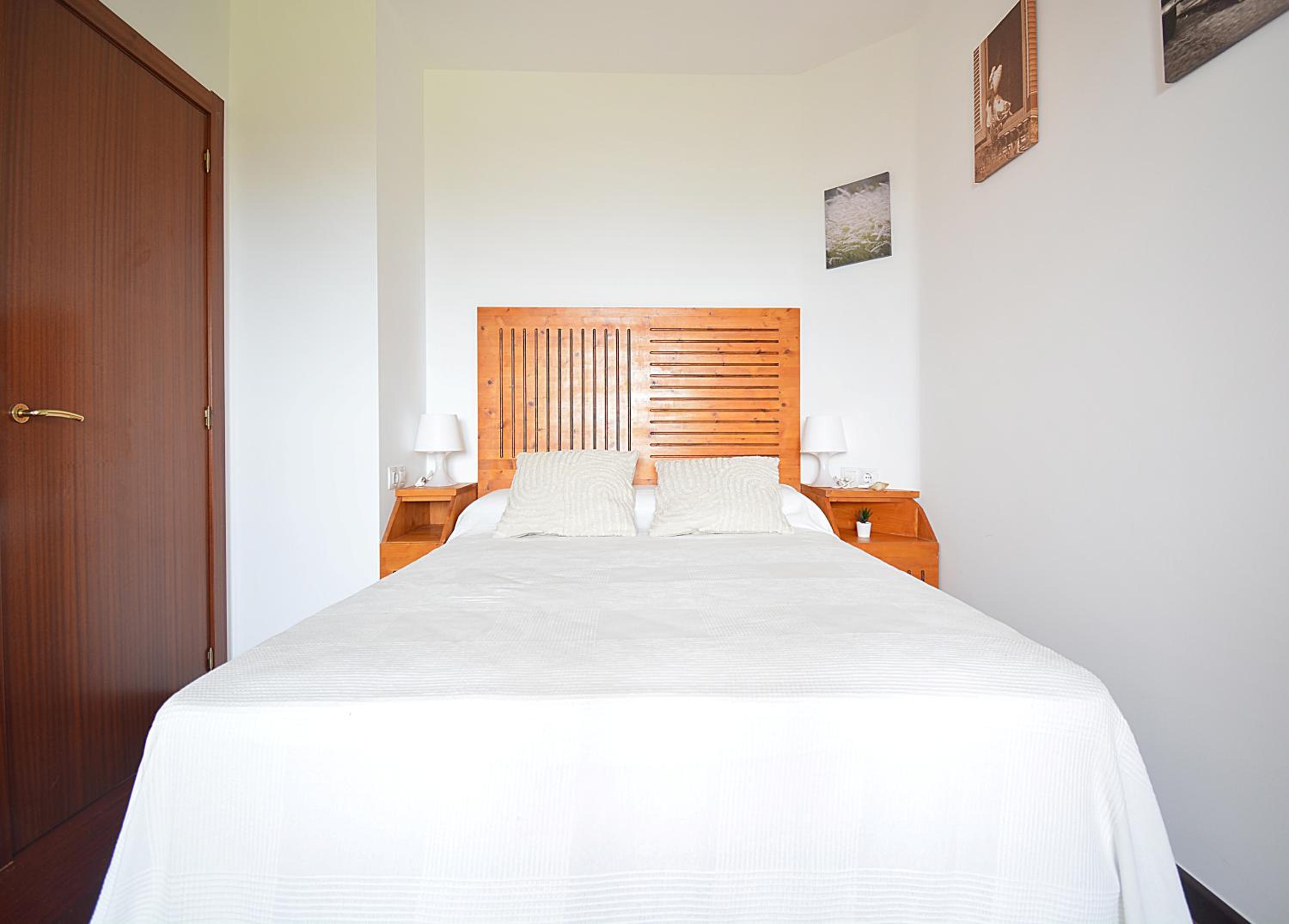 Apartamento con jardín en Playa de Corrubedo