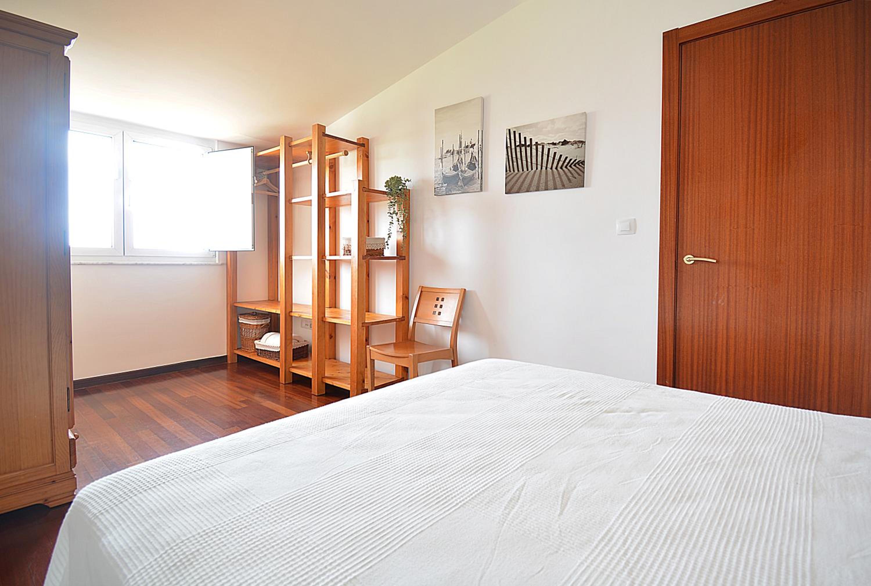 Apartamento con jardín en Playa de Corrubedo