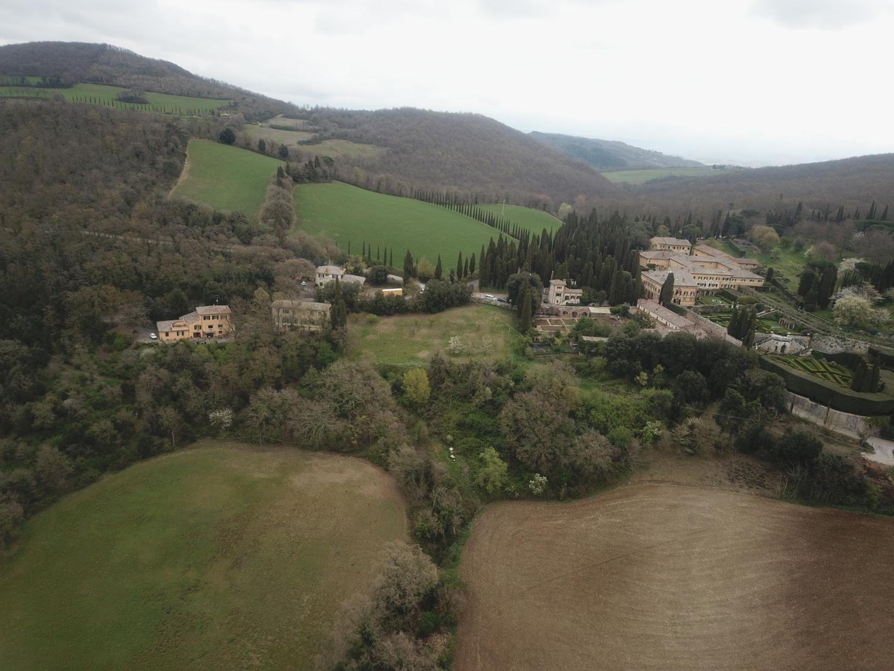 Casa Asilo La Foce, Val d' Orcia, Pienza.