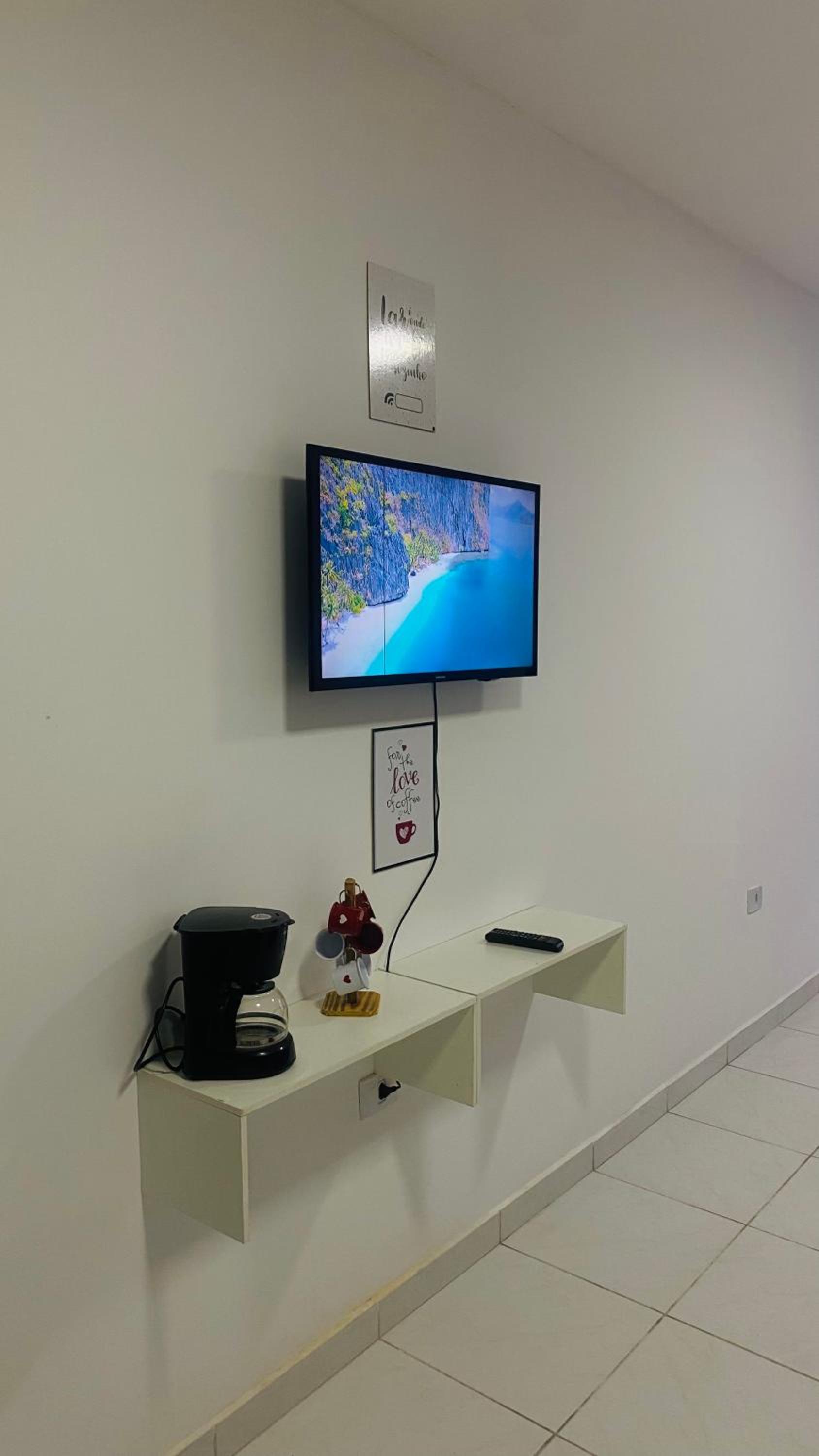Apartamento kit net pé na areia