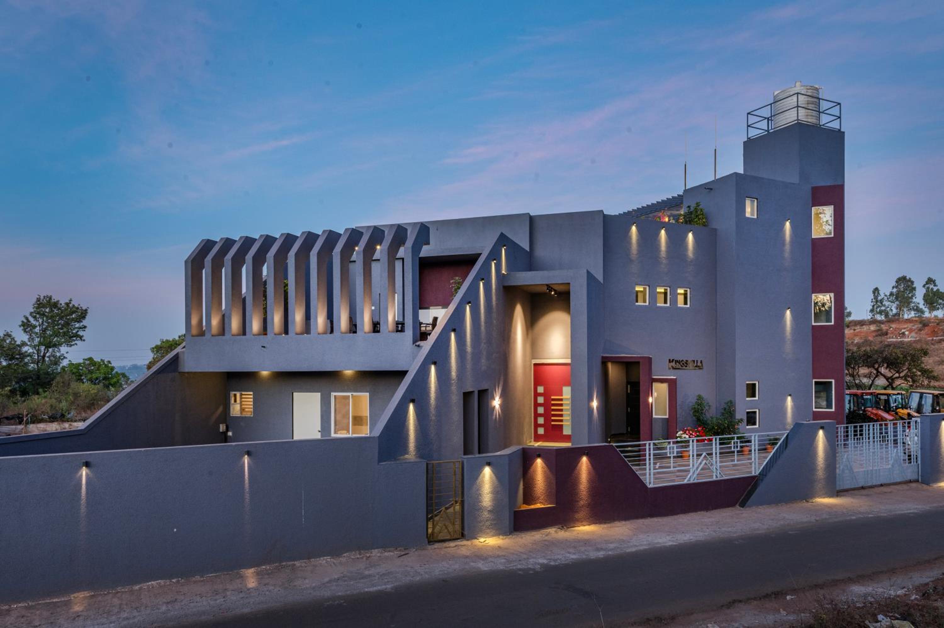 SaffronStays Blueberry - 4BR Panchgani villa with pool, bar lounge & terrace, lush garden vibes for family celebrations