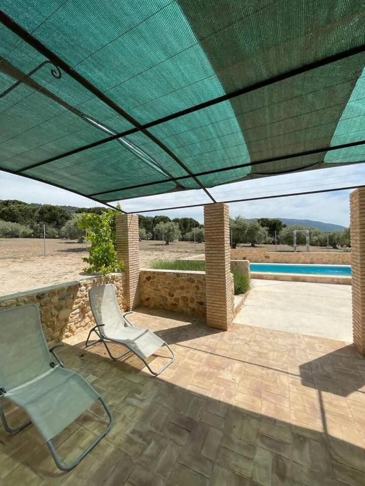 Casita rural entre olivos