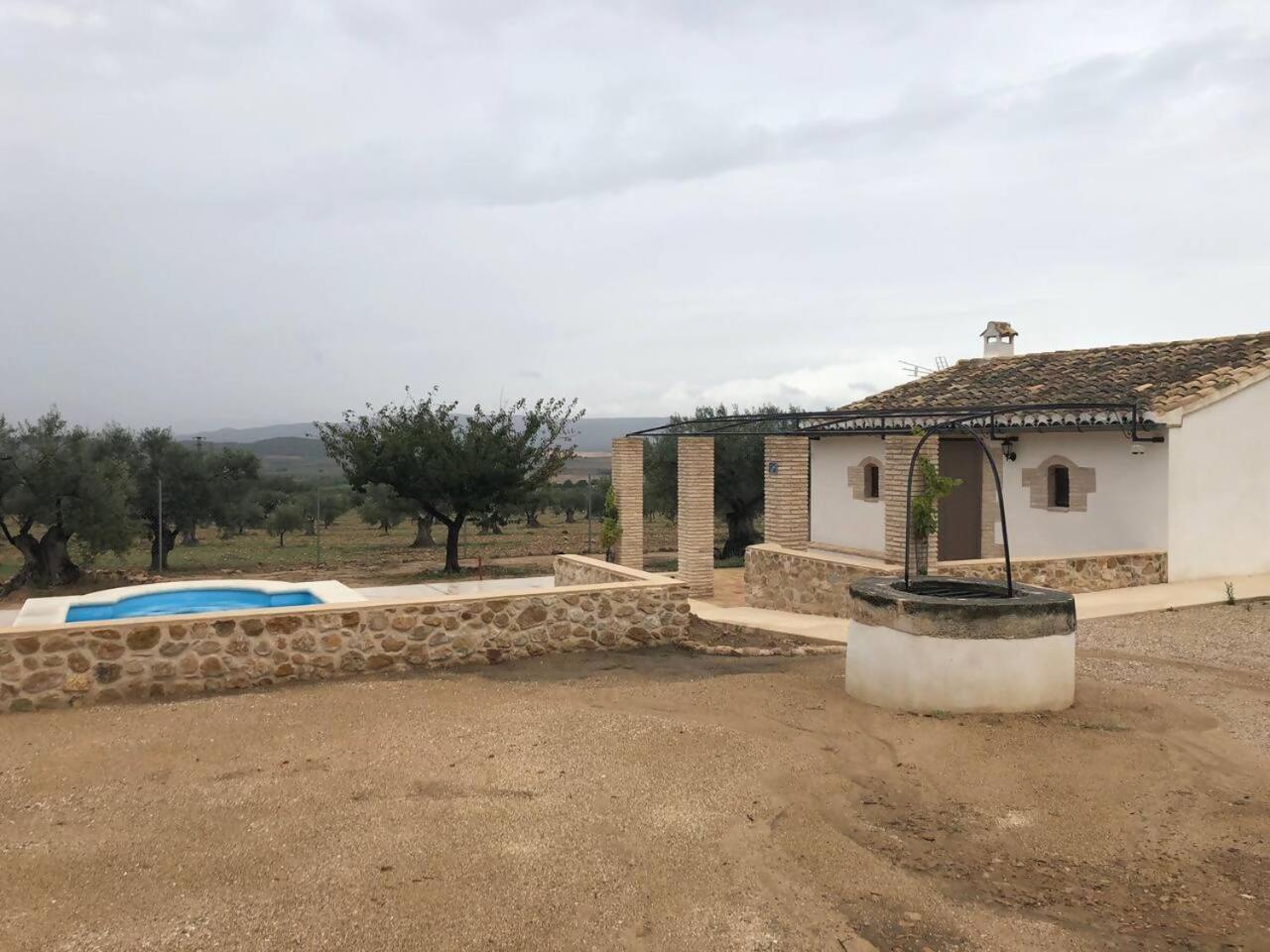 Casita rural entre olivos