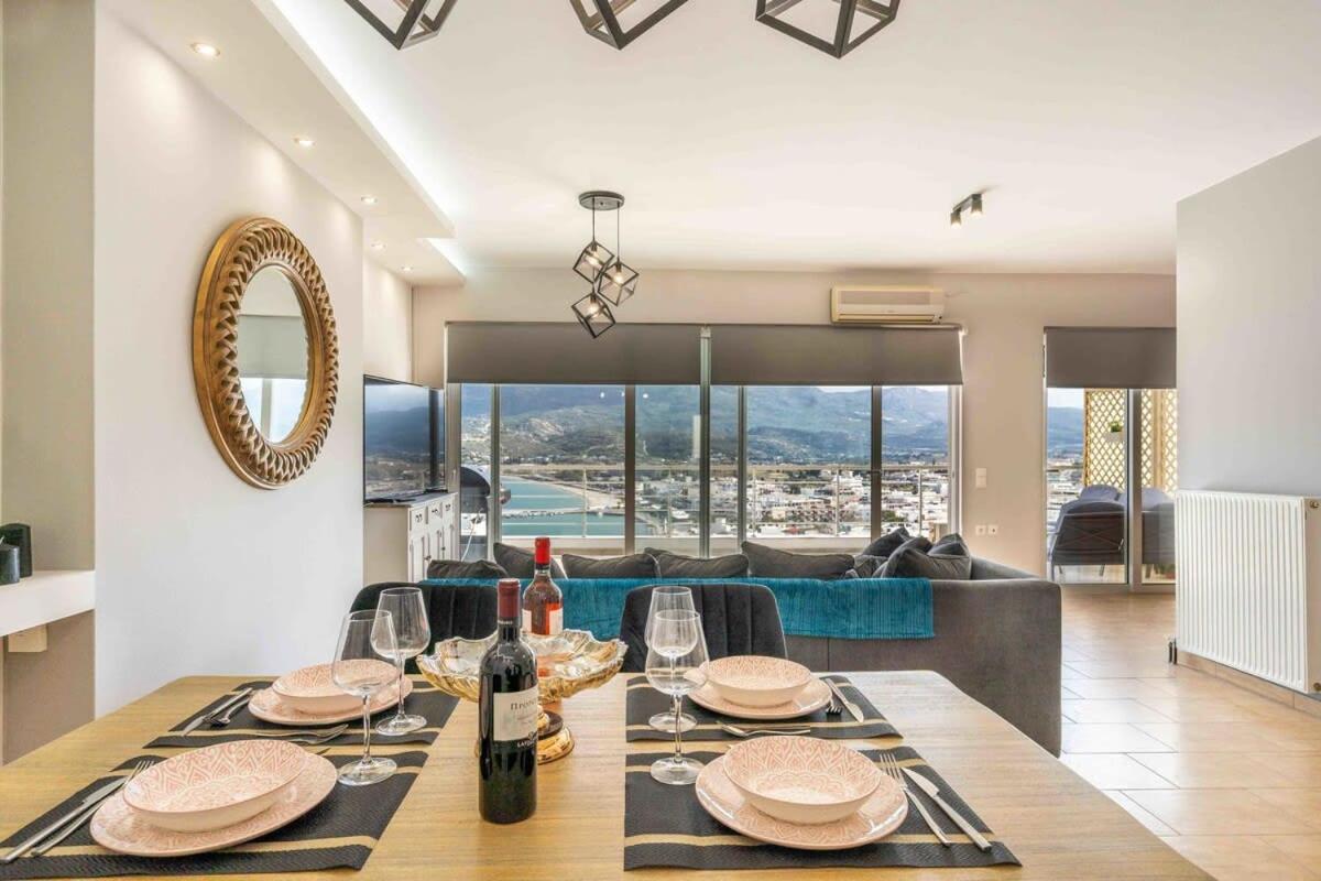 Sitia Panoramic Penthouse - Close to sandy beach - Private parking view 3