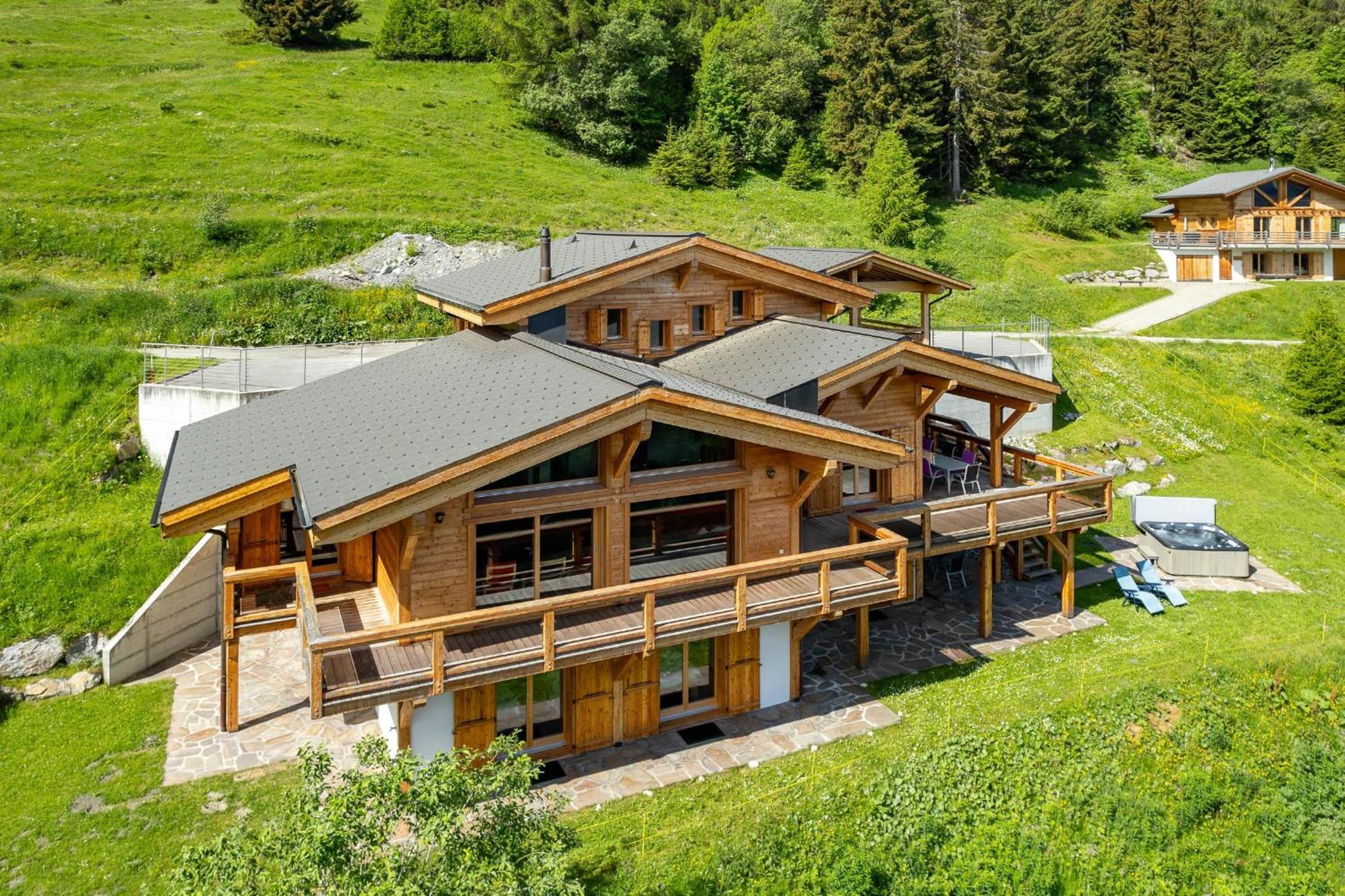 Chalet Flocon de Neige - jacuzzi - sauna