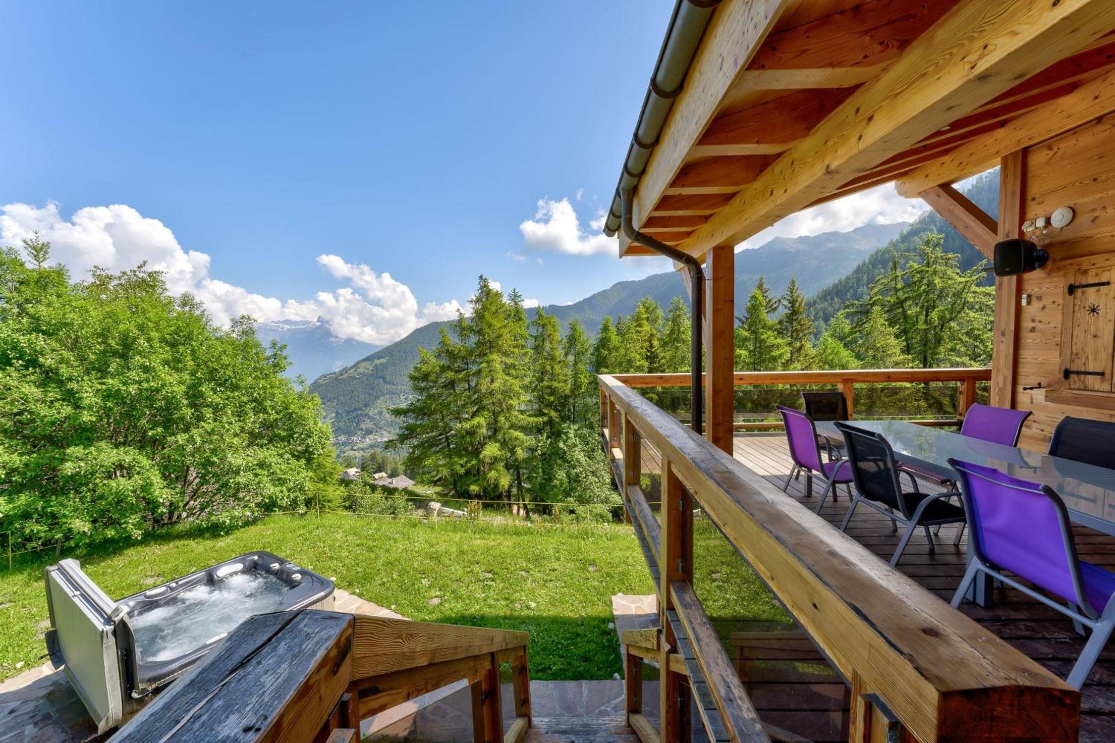 Chalet Flocon de Neige - jacuzzi - sauna