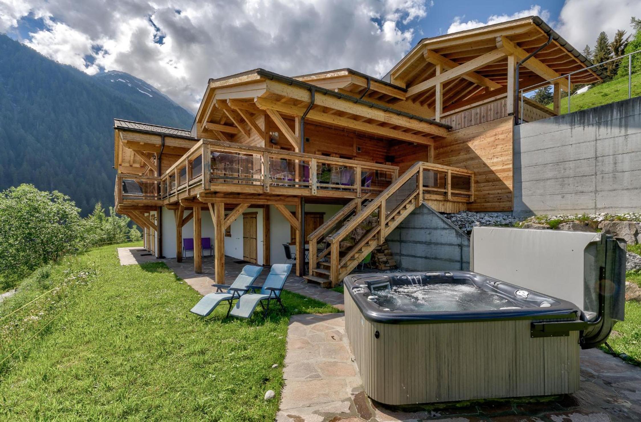 Chalet Flocon de Neige - jacuzzi - sauna
