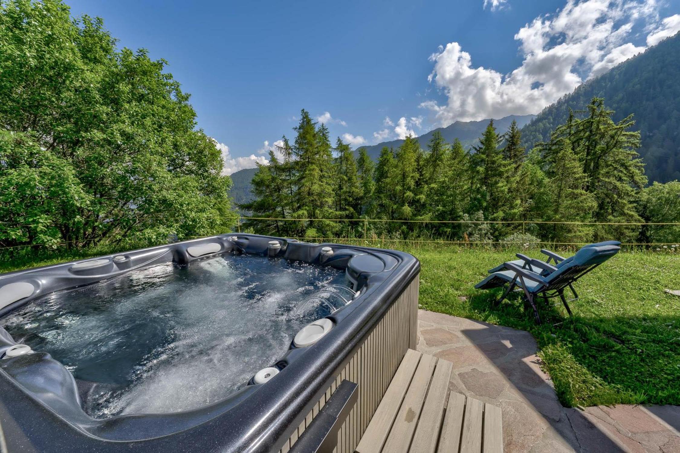 Chalet Flocon de Neige - jacuzzi - sauna