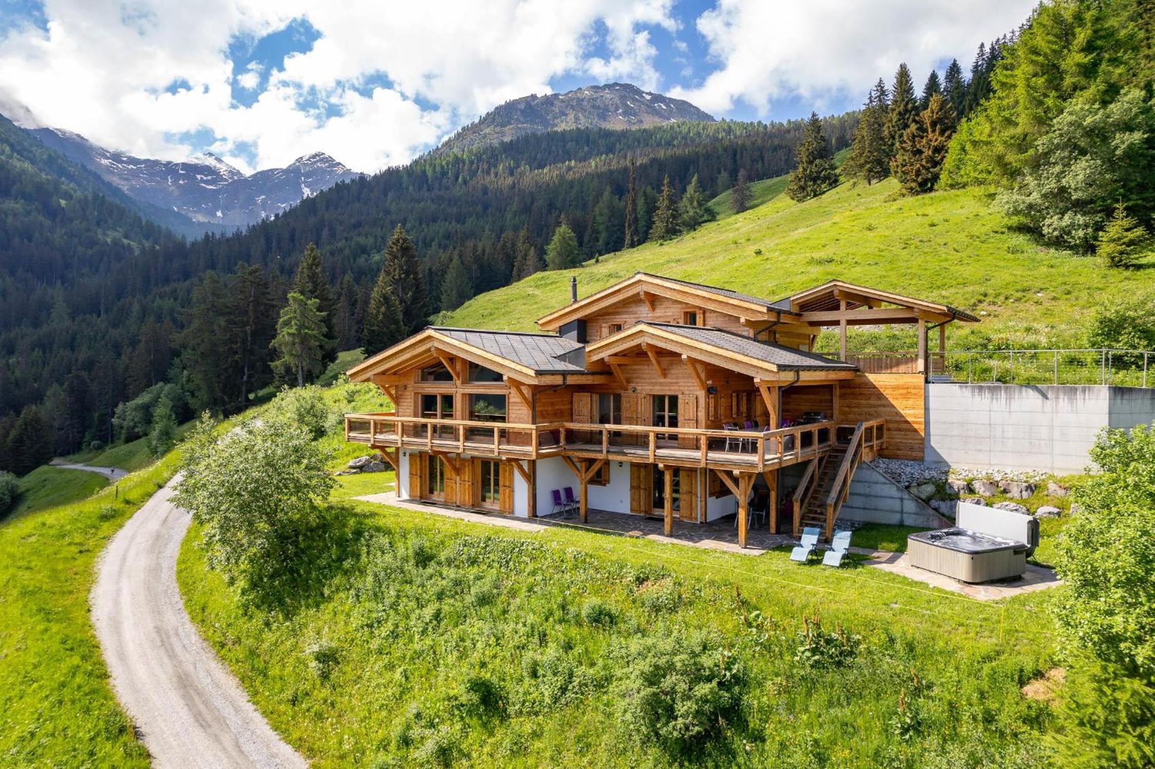 Chalet Flocon de Neige - jacuzzi - sauna