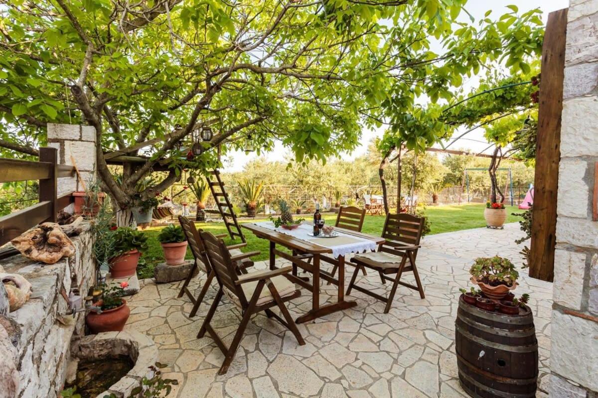 Petalidi Stone House with garden near the beach view 3