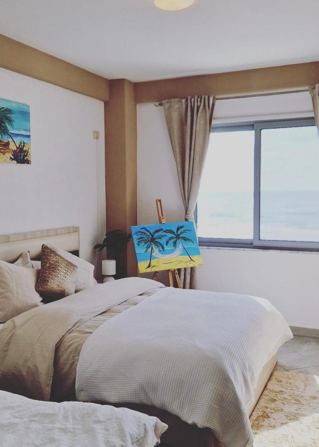 Durres Strand direkt am Meer