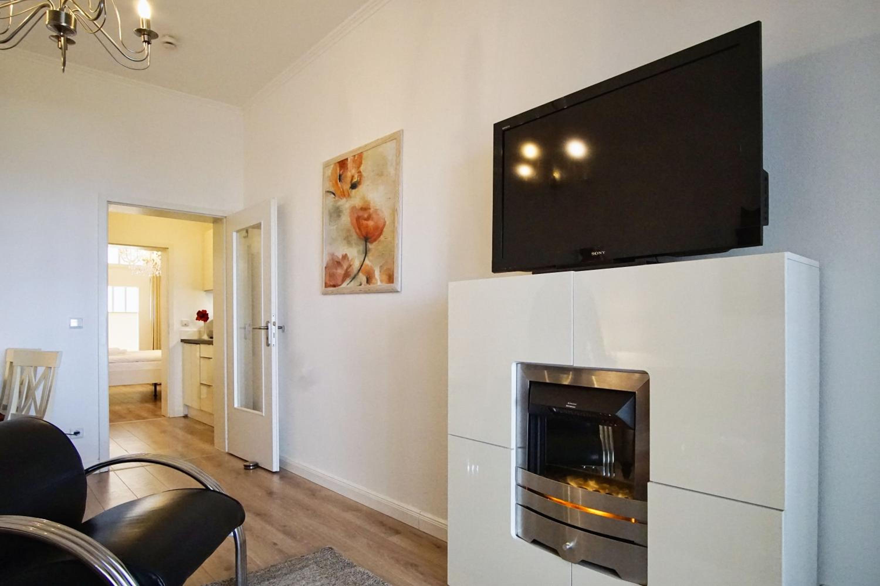 strandnahe Ferienwohnung mit Meerblick und Terrasse - Villa Seeadler FeWo 602