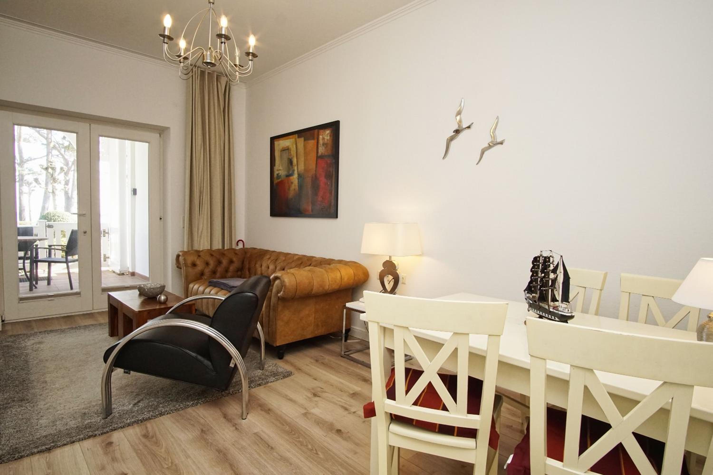 strandnahe Ferienwohnung mit Meerblick und Terrasse - Villa Seeadler FeWo 602