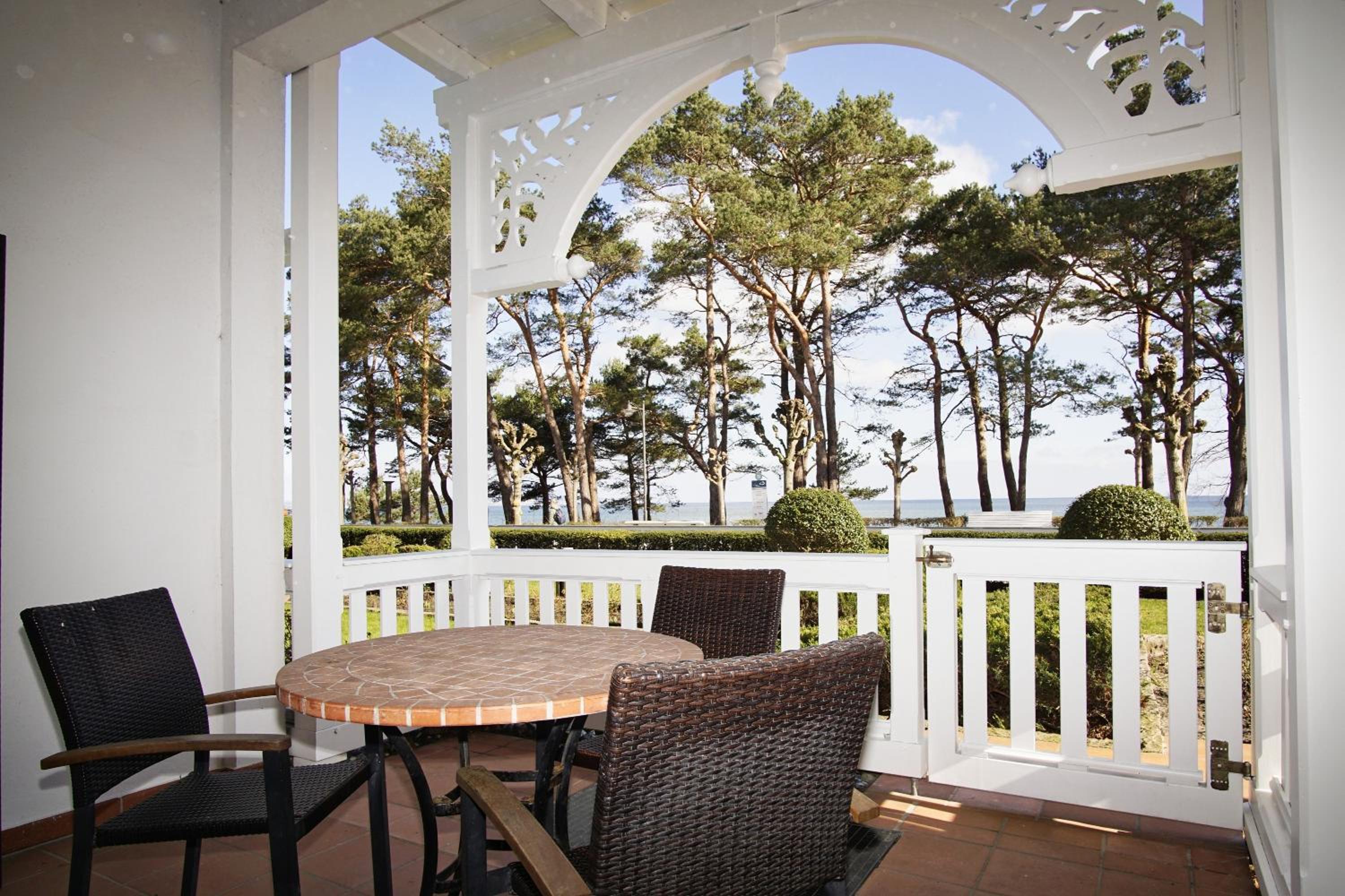 strandnahe Ferienwohnung mit Meerblick und Terrasse - Villa Seeadler FeWo 602