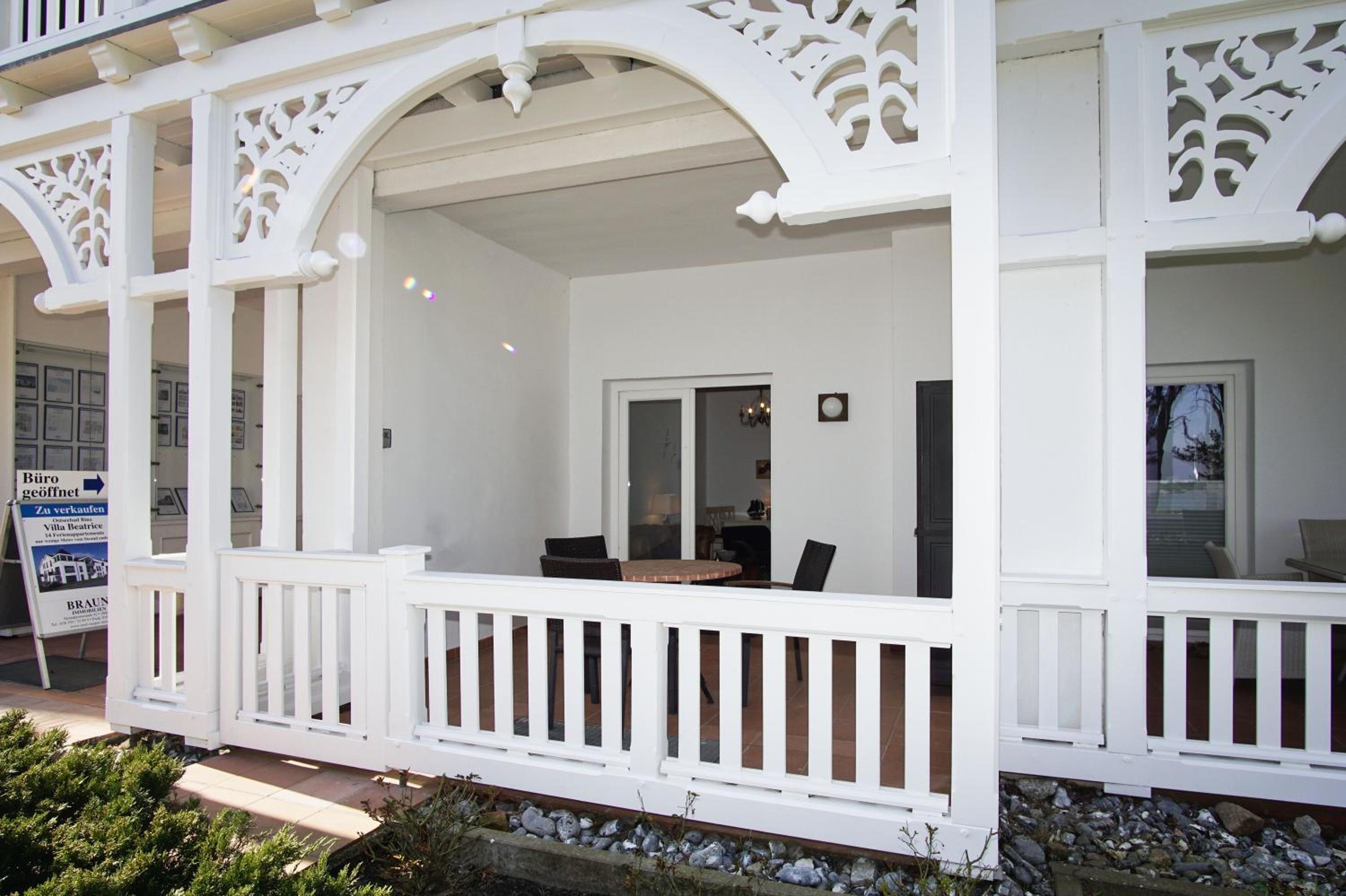 strandnahe Ferienwohnung mit Meerblick und Terrasse - Villa Seeadler FeWo 602