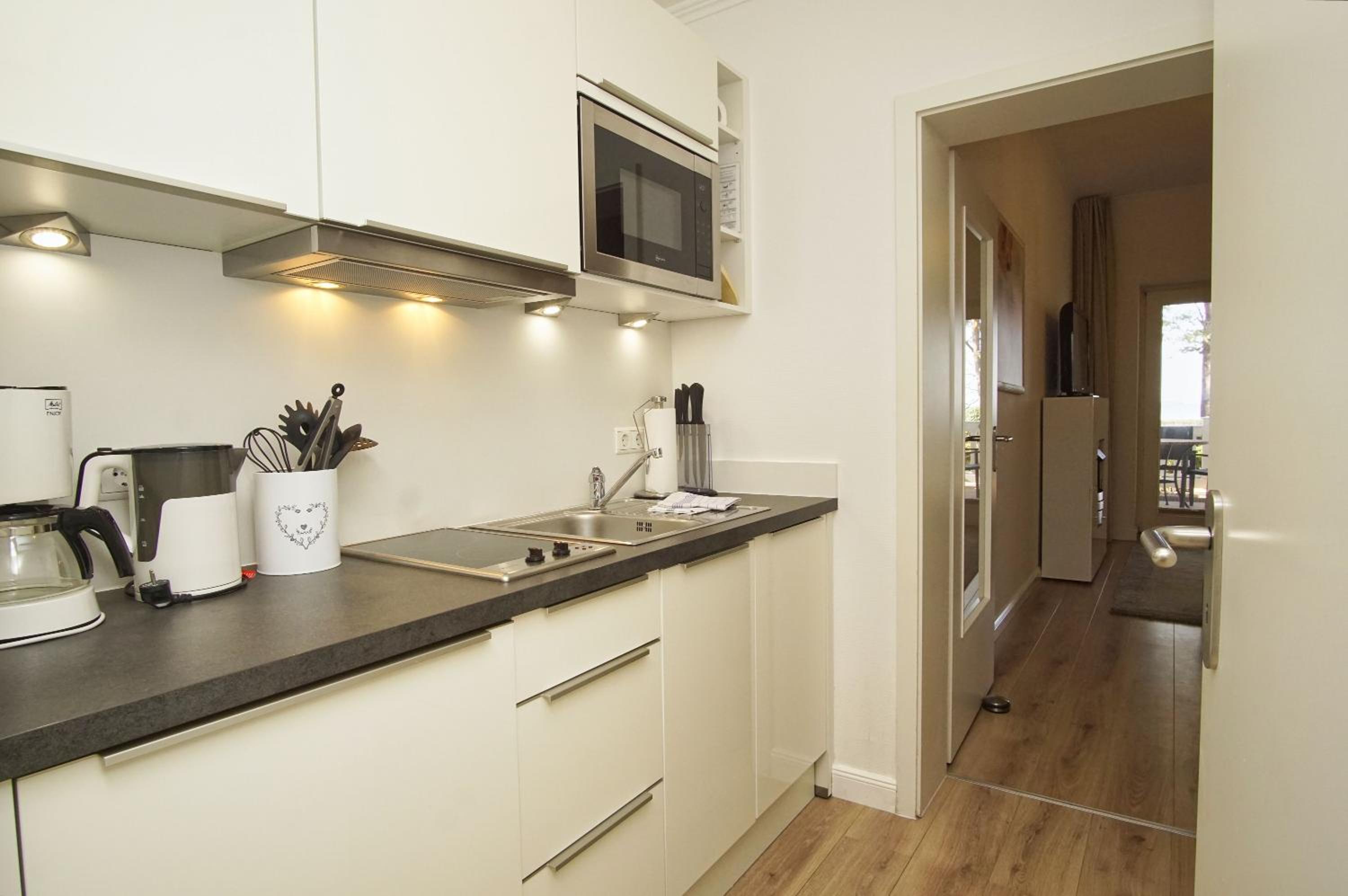 strandnahe Ferienwohnung mit Meerblick und Terrasse - Villa Seeadler FeWo 602