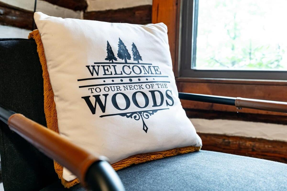 Modernized Log Cabin w Hot Tub Fire Pit & Views view 5