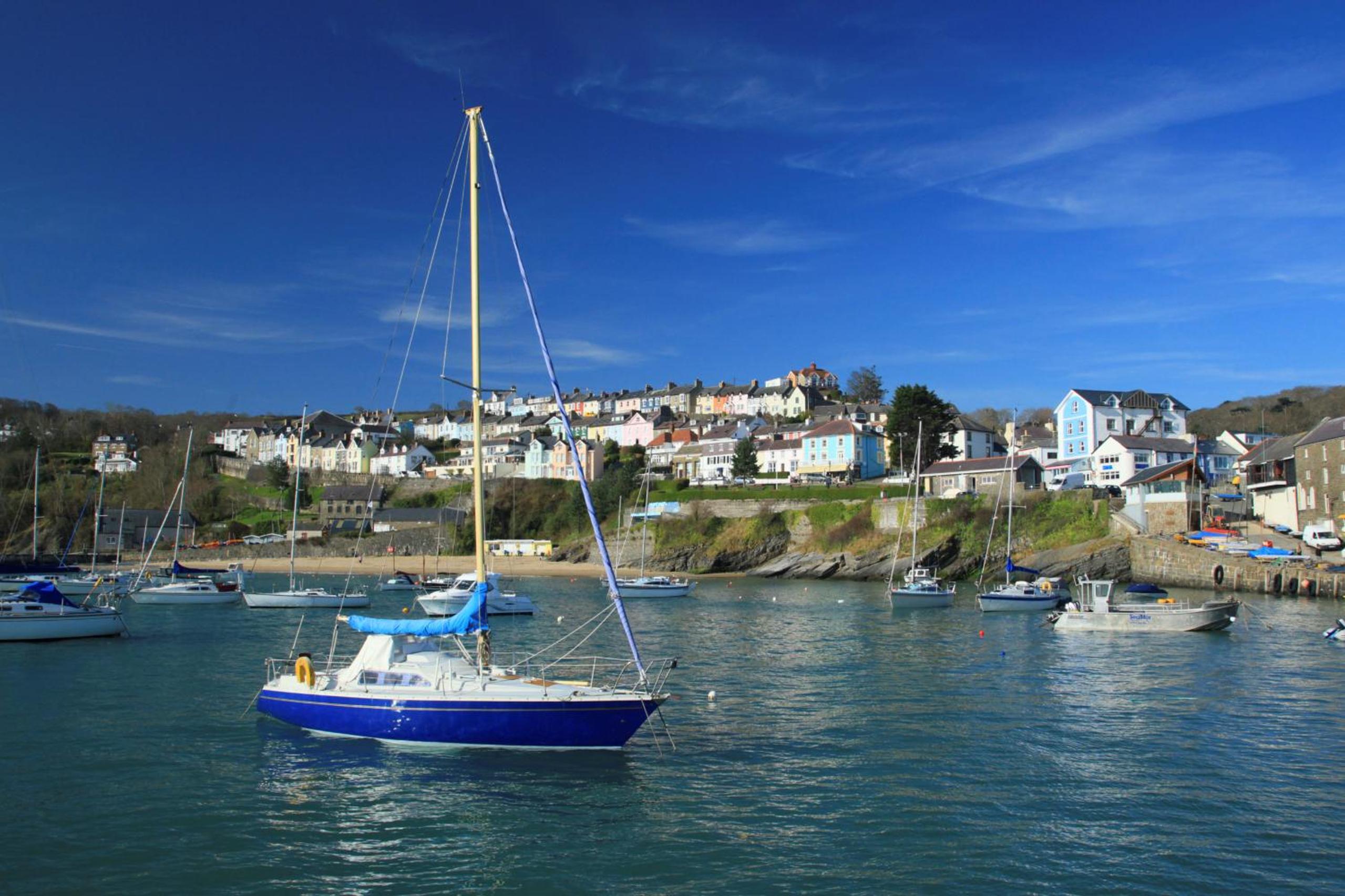No. 1 Cliffside New Quay view 2
