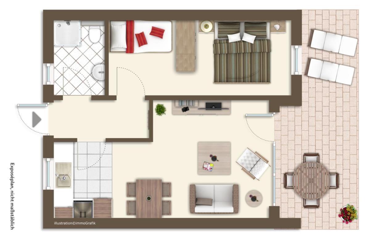 Ferienhaus Jupiter, strandnah