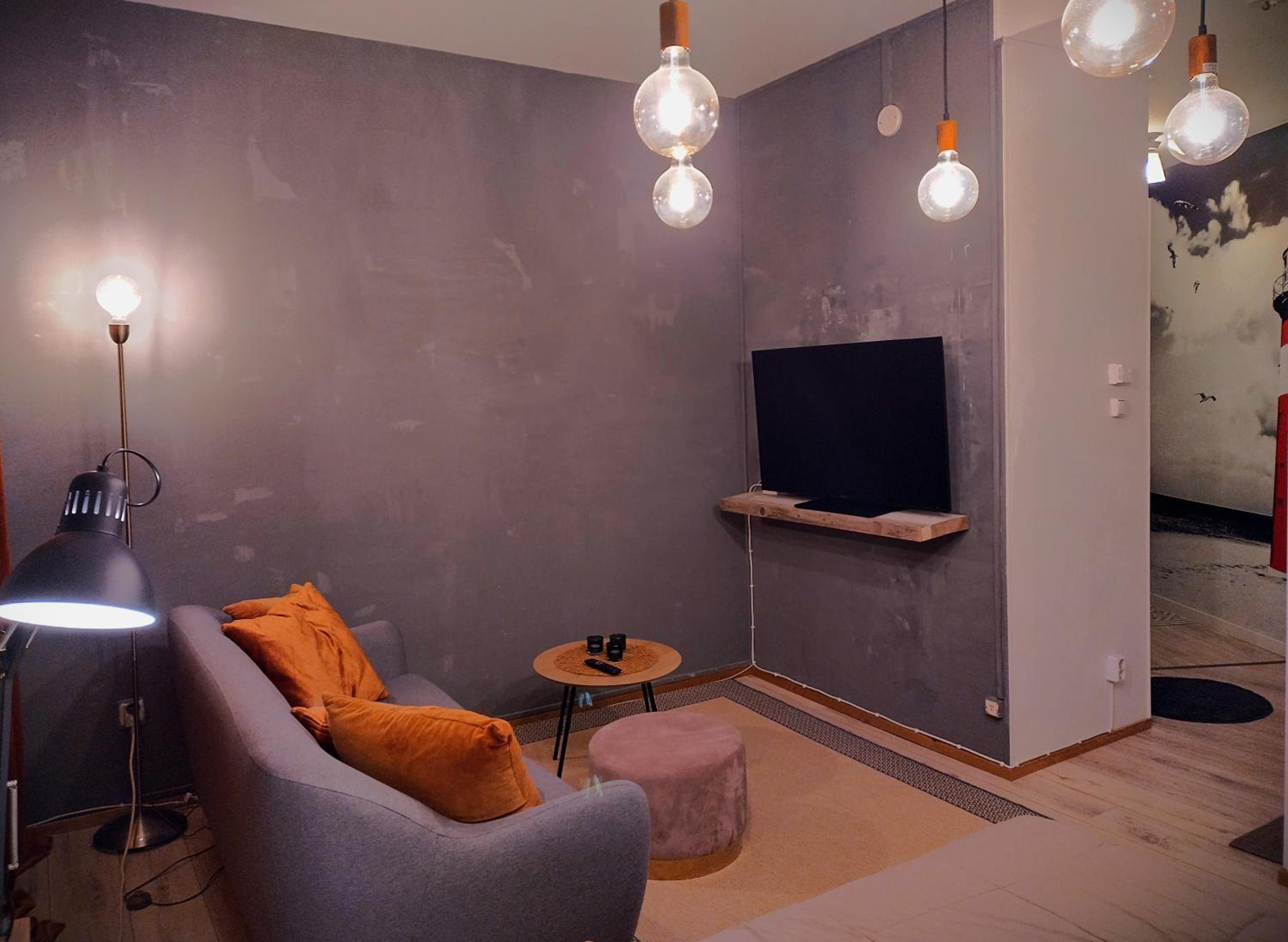 Viihtyisä 27 neliön studio Mikkelin Nuijamiehessä
