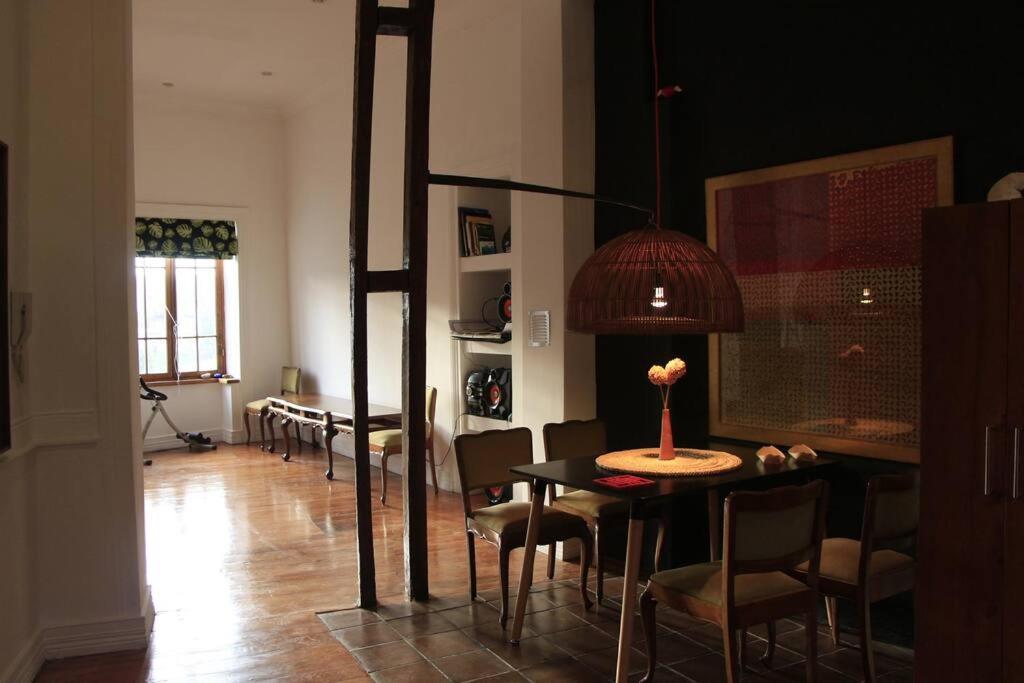 Patrimonial redesigned luminous loft for couples