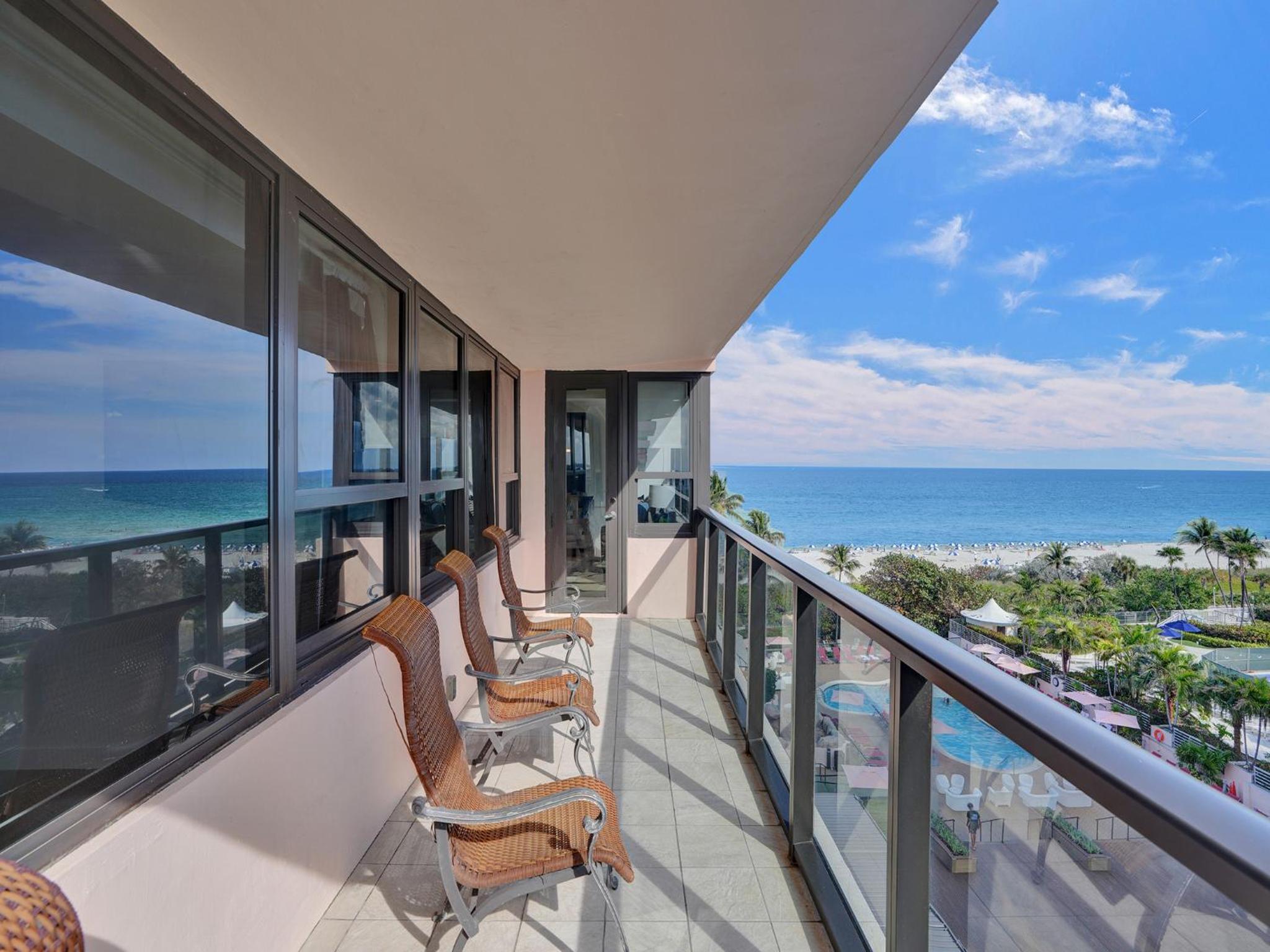 Spacious Ocean View Condo Beach Service 803 view 5